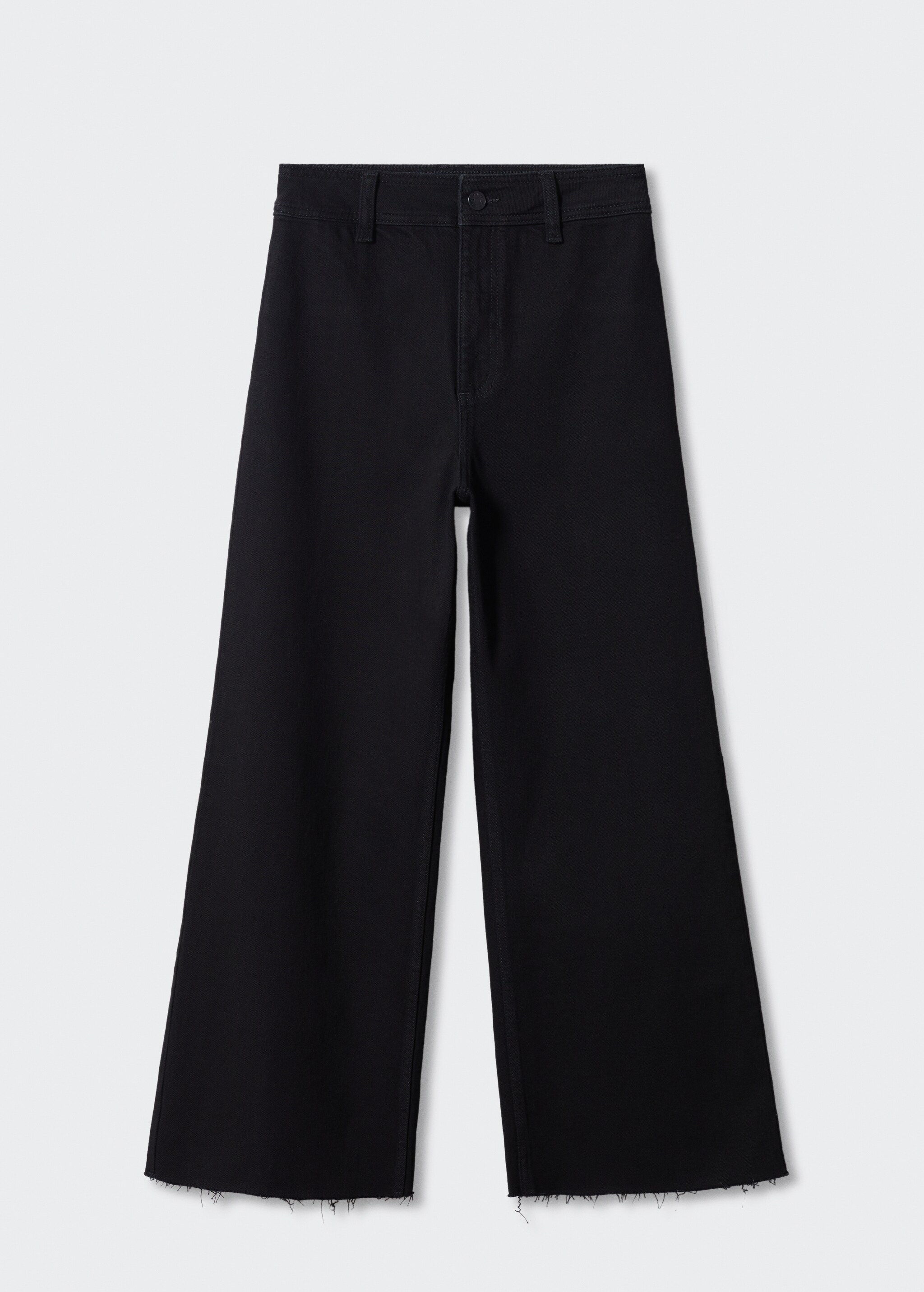 Yüksek bel culotte jean pantolon  - Modelsiz ürün