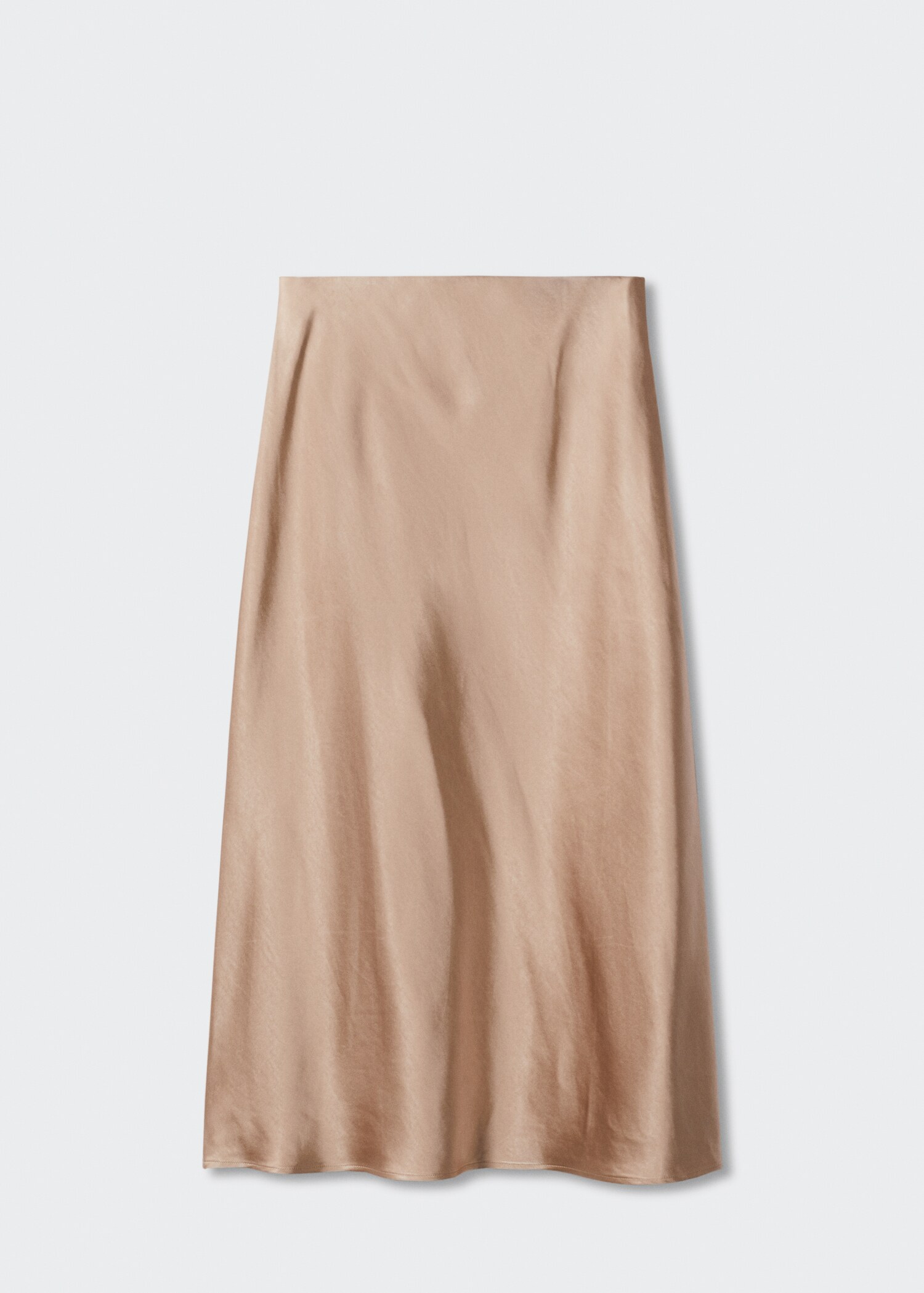 Satin long skirt - Article without model