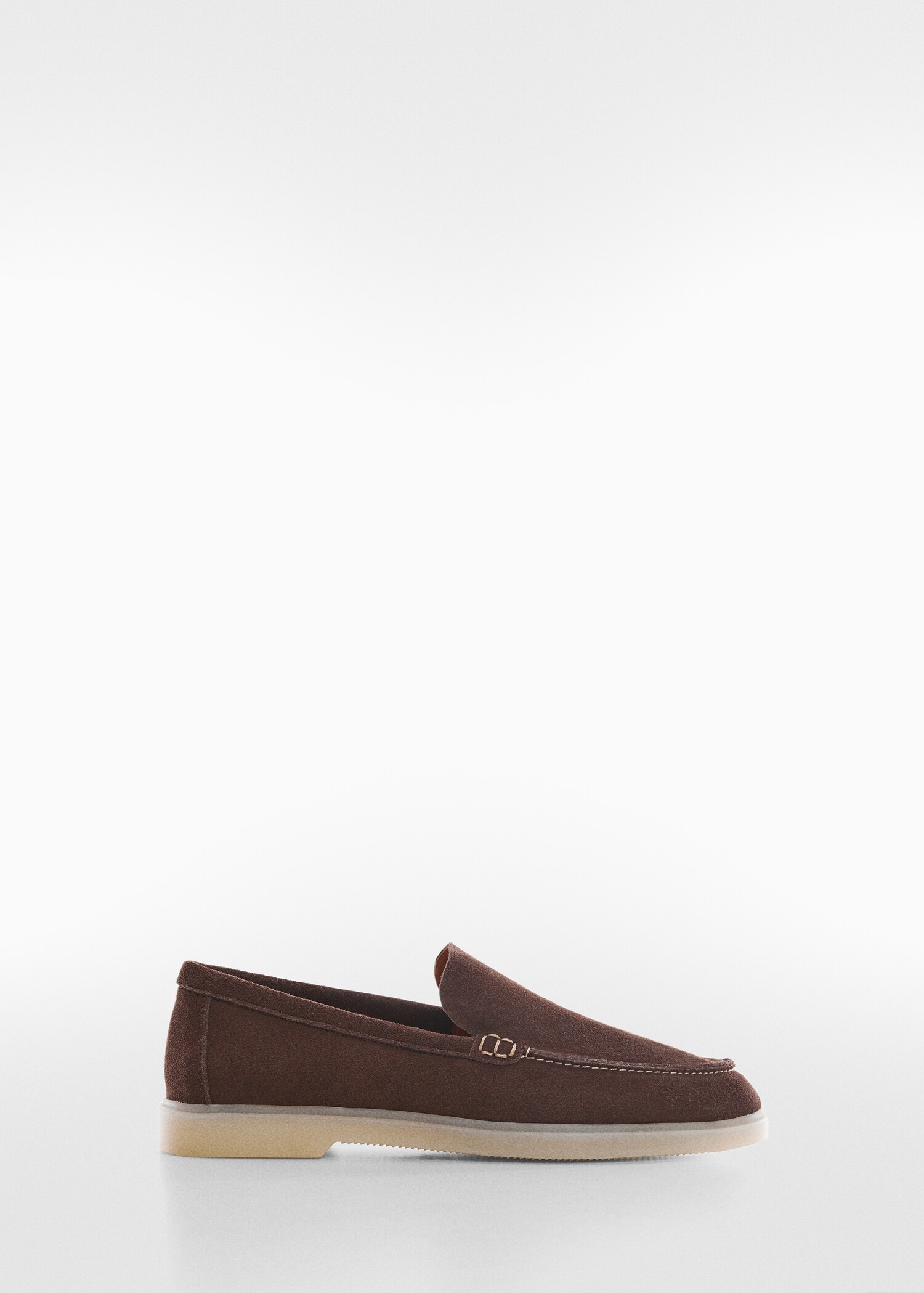 Suede leather loafers - Article without model