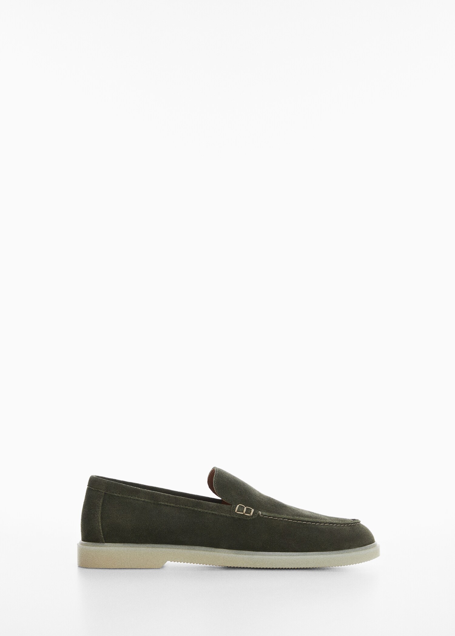 Suede leather loafers - Article without model