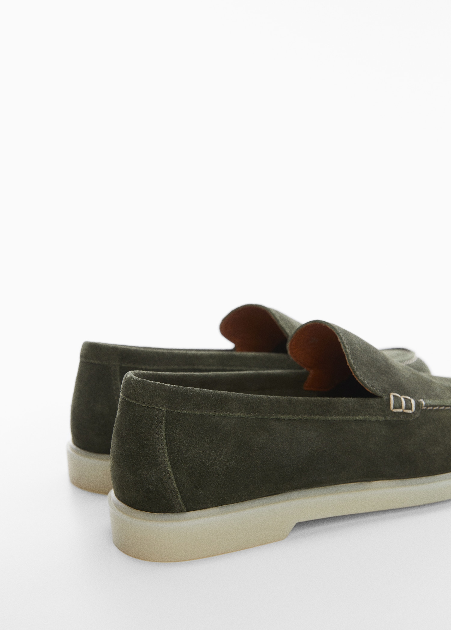 Suede leather loafers - Details of the article 2