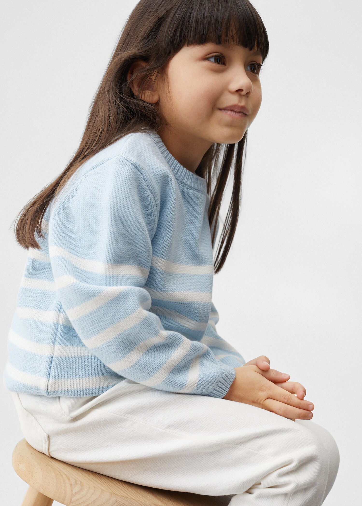 Stripe pattern sweater - Details of the article 1