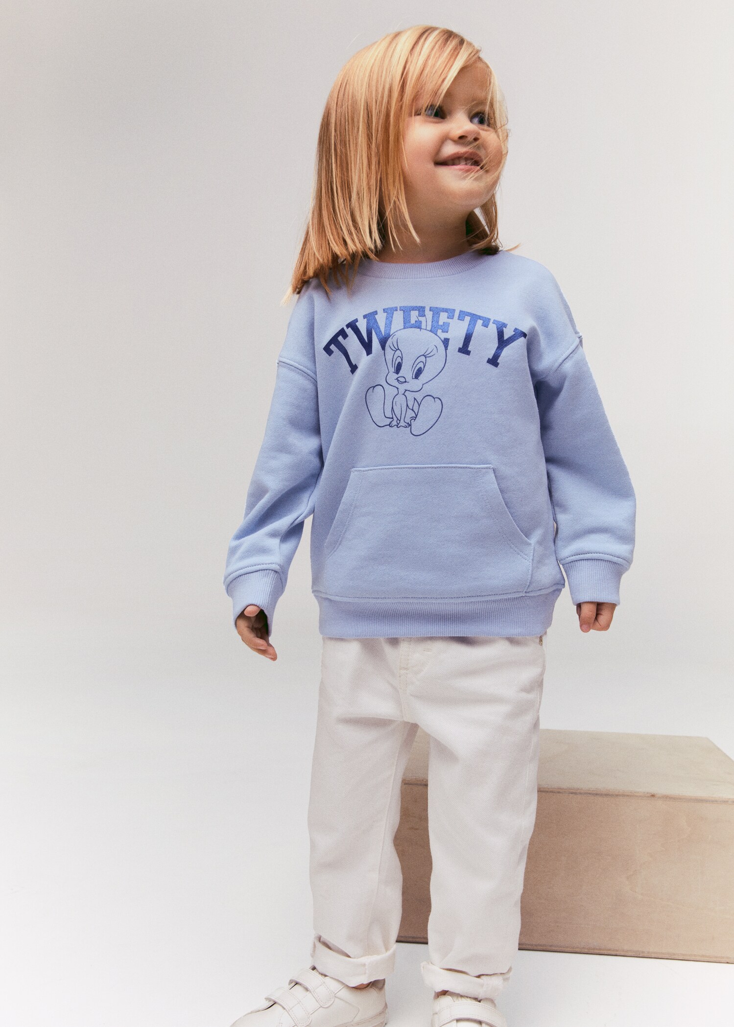Gemustertes Baumwoll-Sweatshirt - Detail des Artikels 5