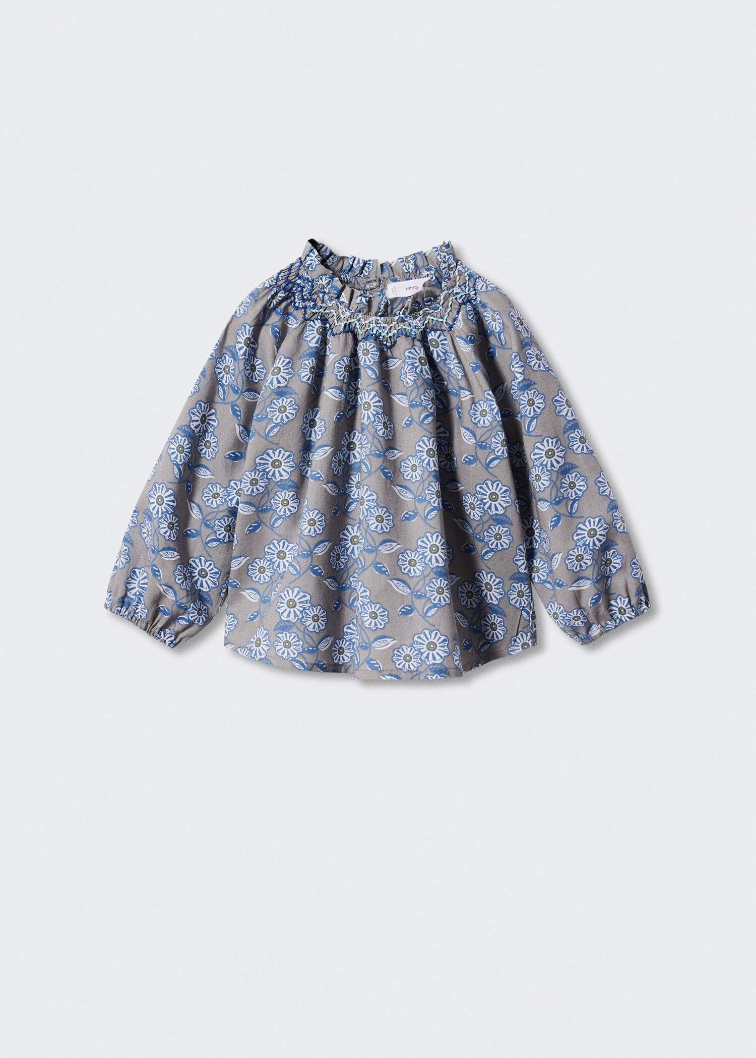 Bluse med blomstertrykk - Artikkel uten modell