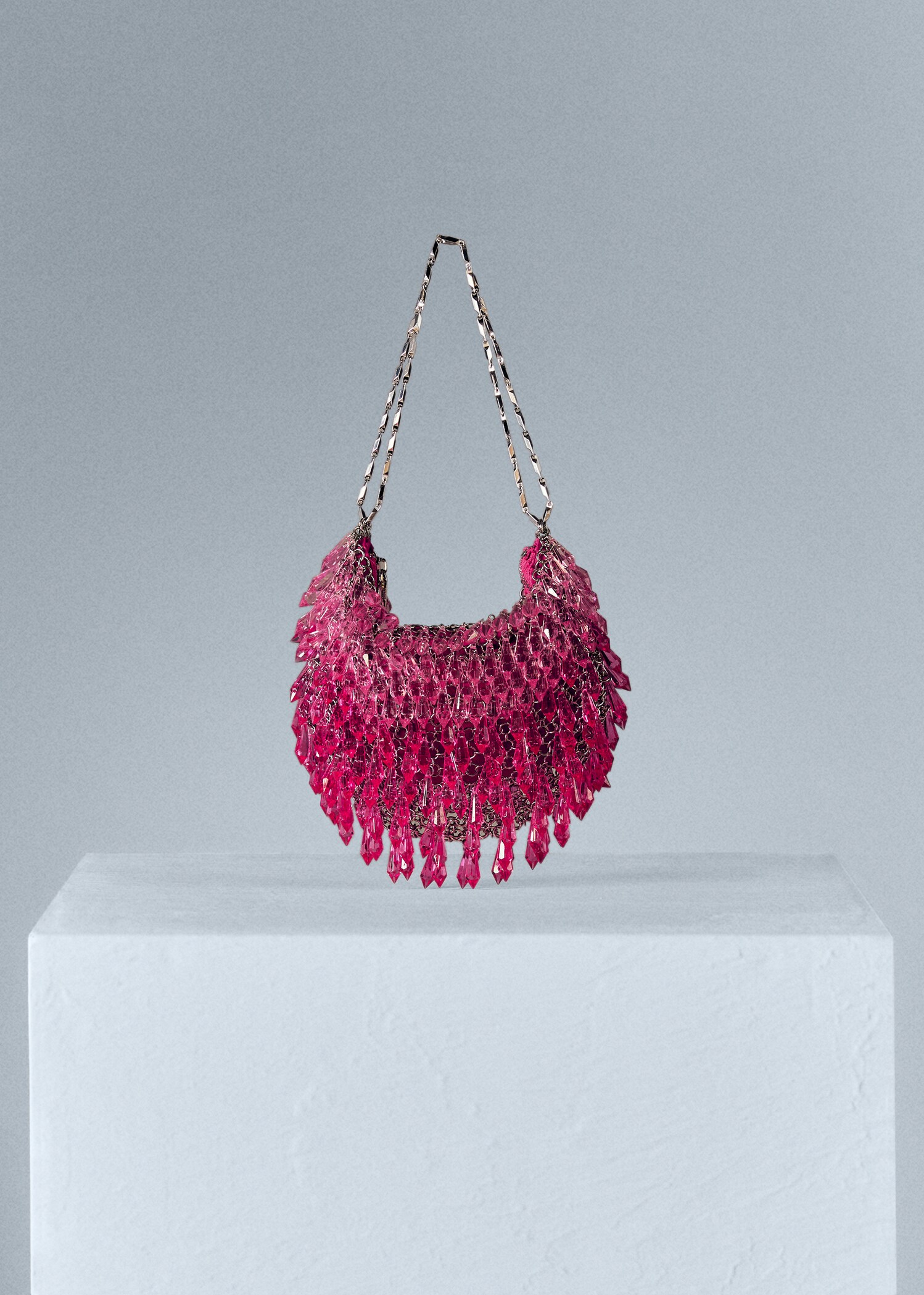 Bolso abalorios doble cadena - Artículo sin modelo