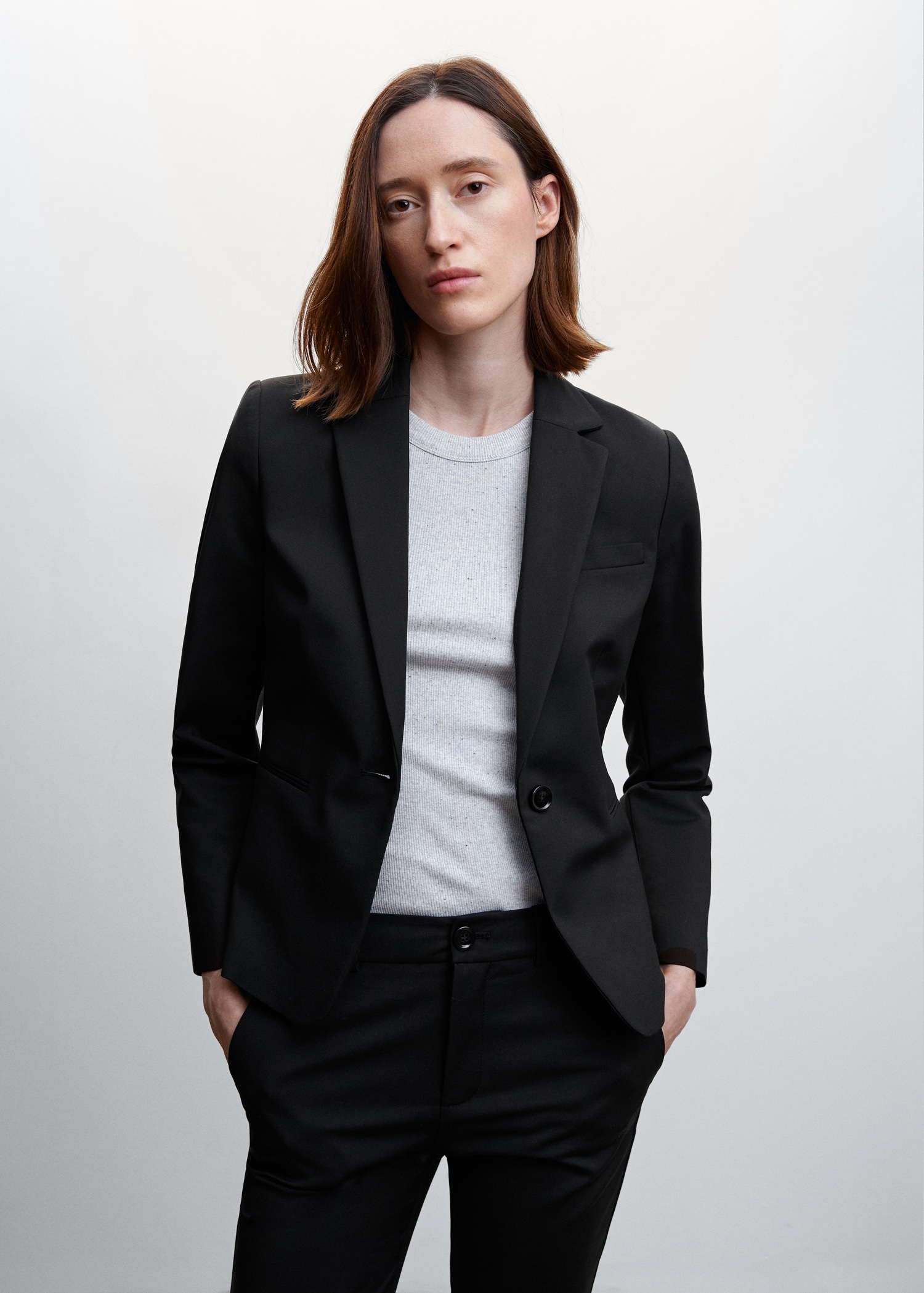 Skinny suit trousers Women MANGO China - Main Image