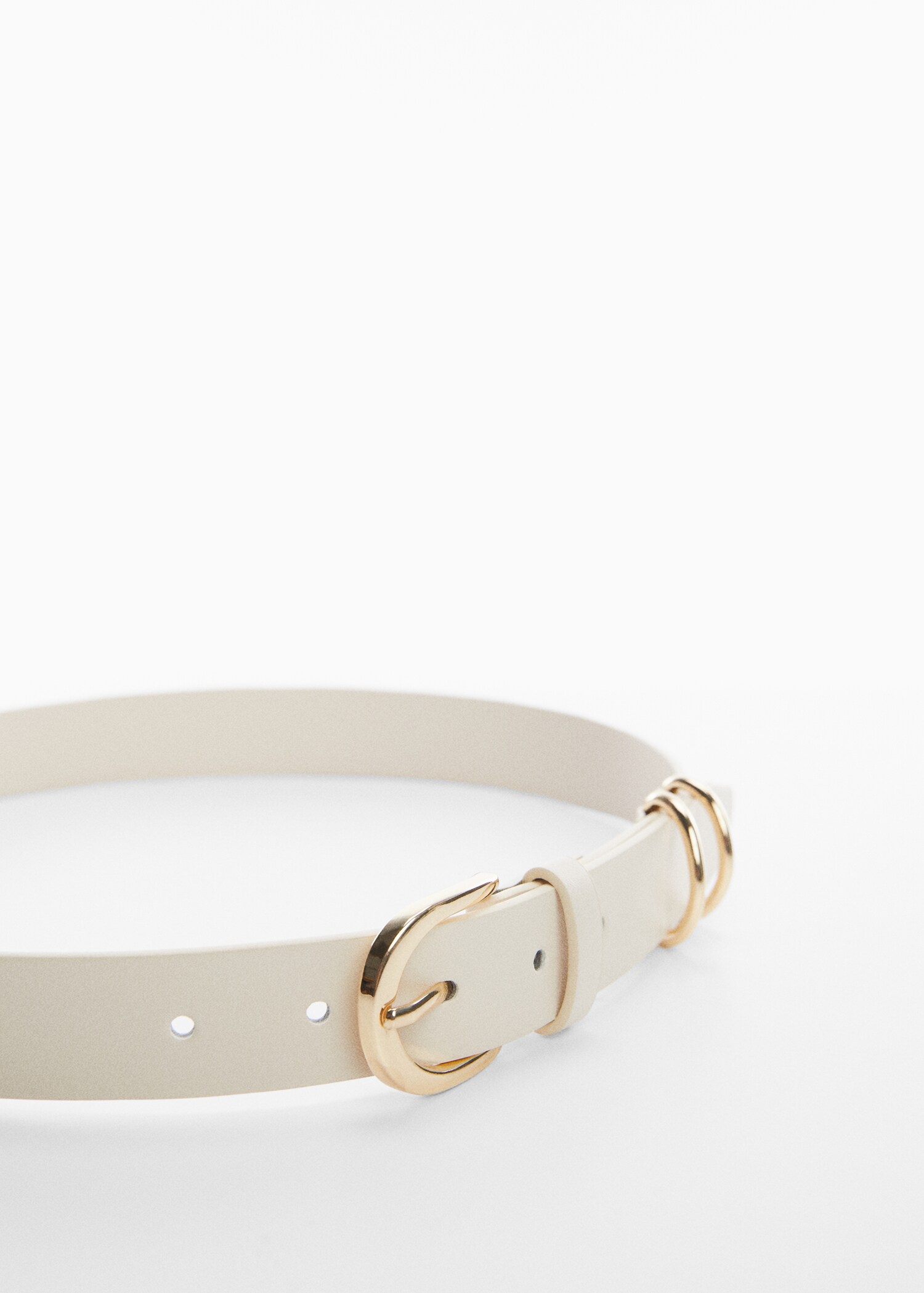 Metal buckle belt - Medium plane
