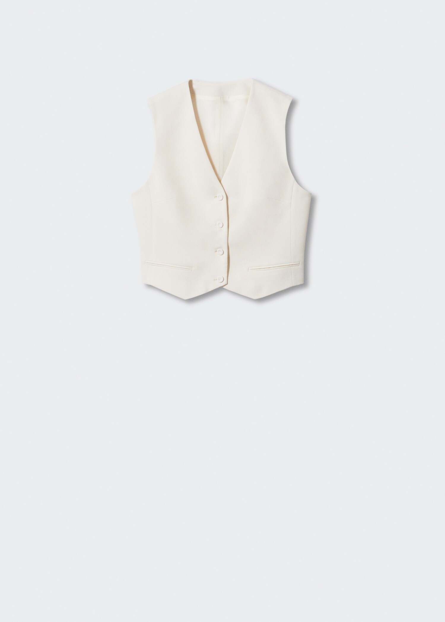 Vest with adjustable belt - Article without model