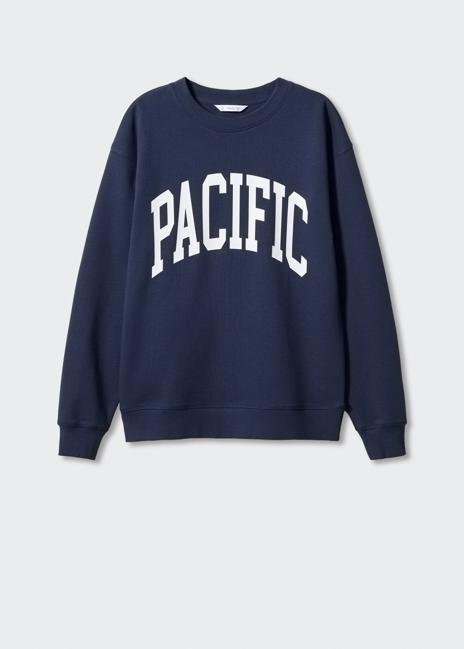 Mintás pamut sweatshirt - Termék modell nélkül