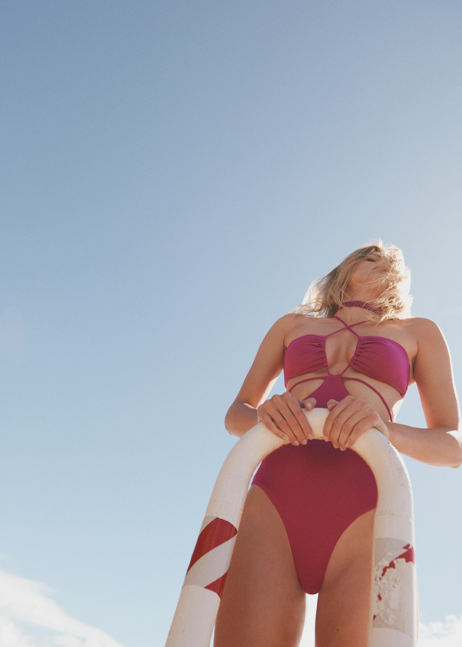 Swimsuit with cross back straps  - Details of the article 7