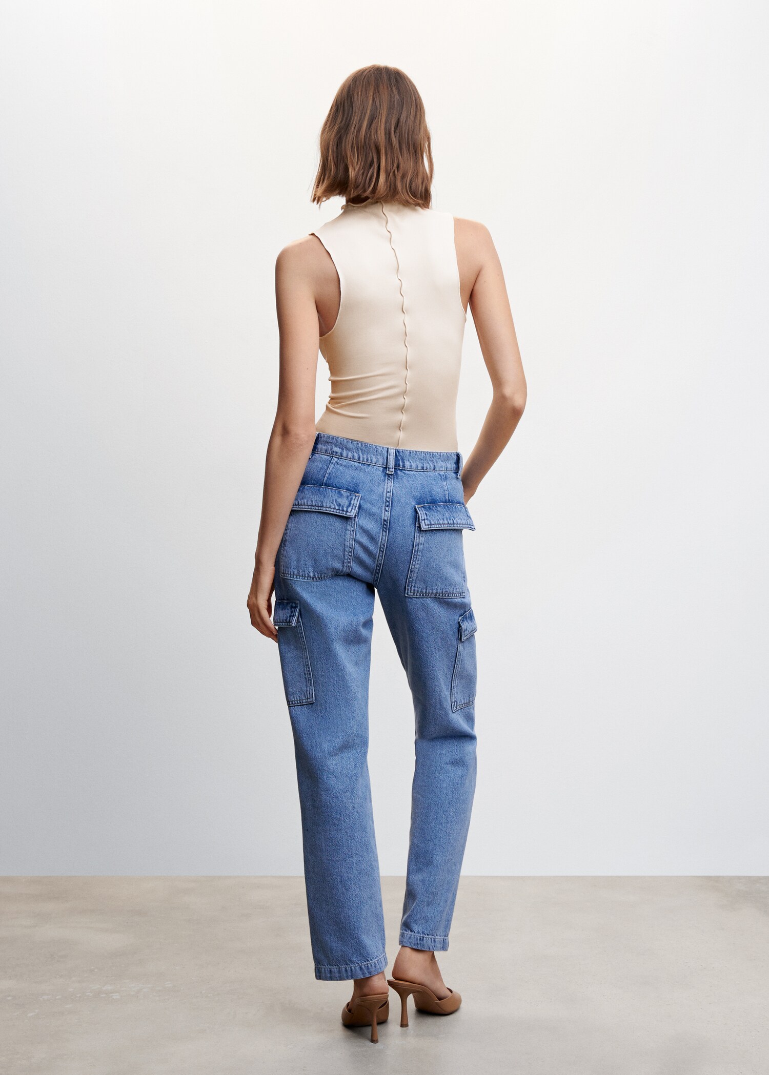 Top détail couture - Verso de l’article