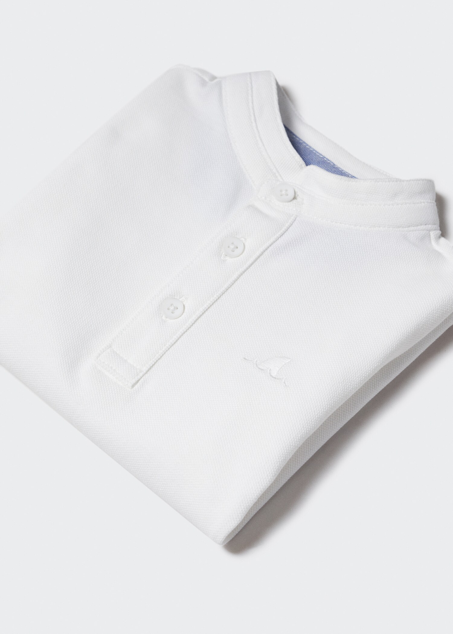 Mao collar polo shirt - Details of the article 8