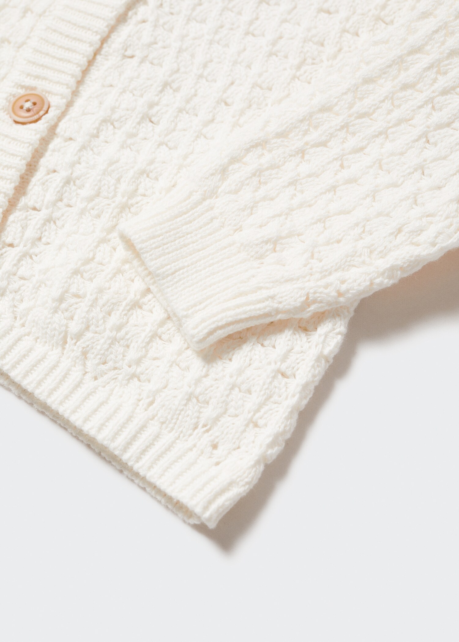 Cotton-blend cardigan - Details of the article 8