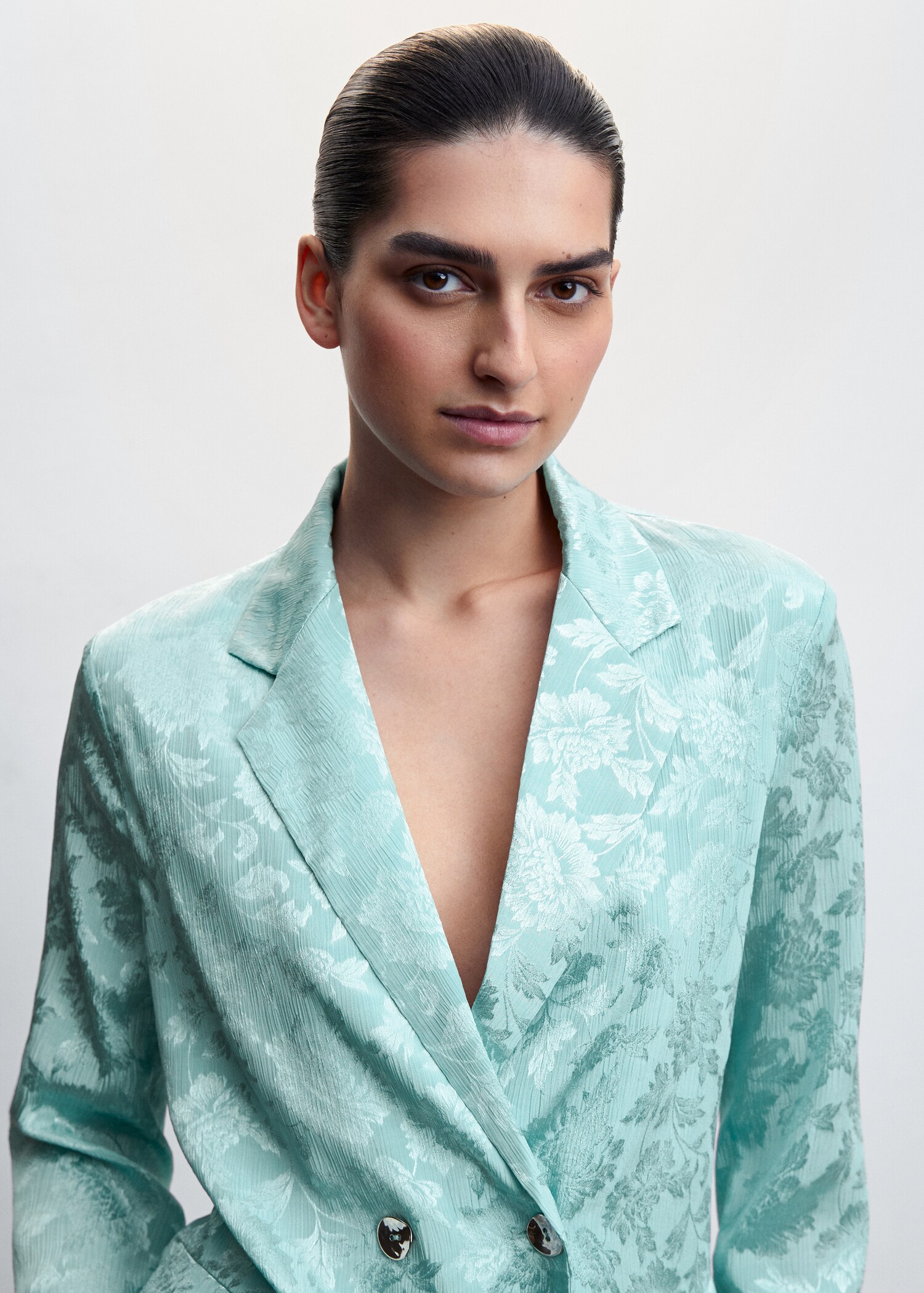 Jacquard suit jacket - Details of the article 1