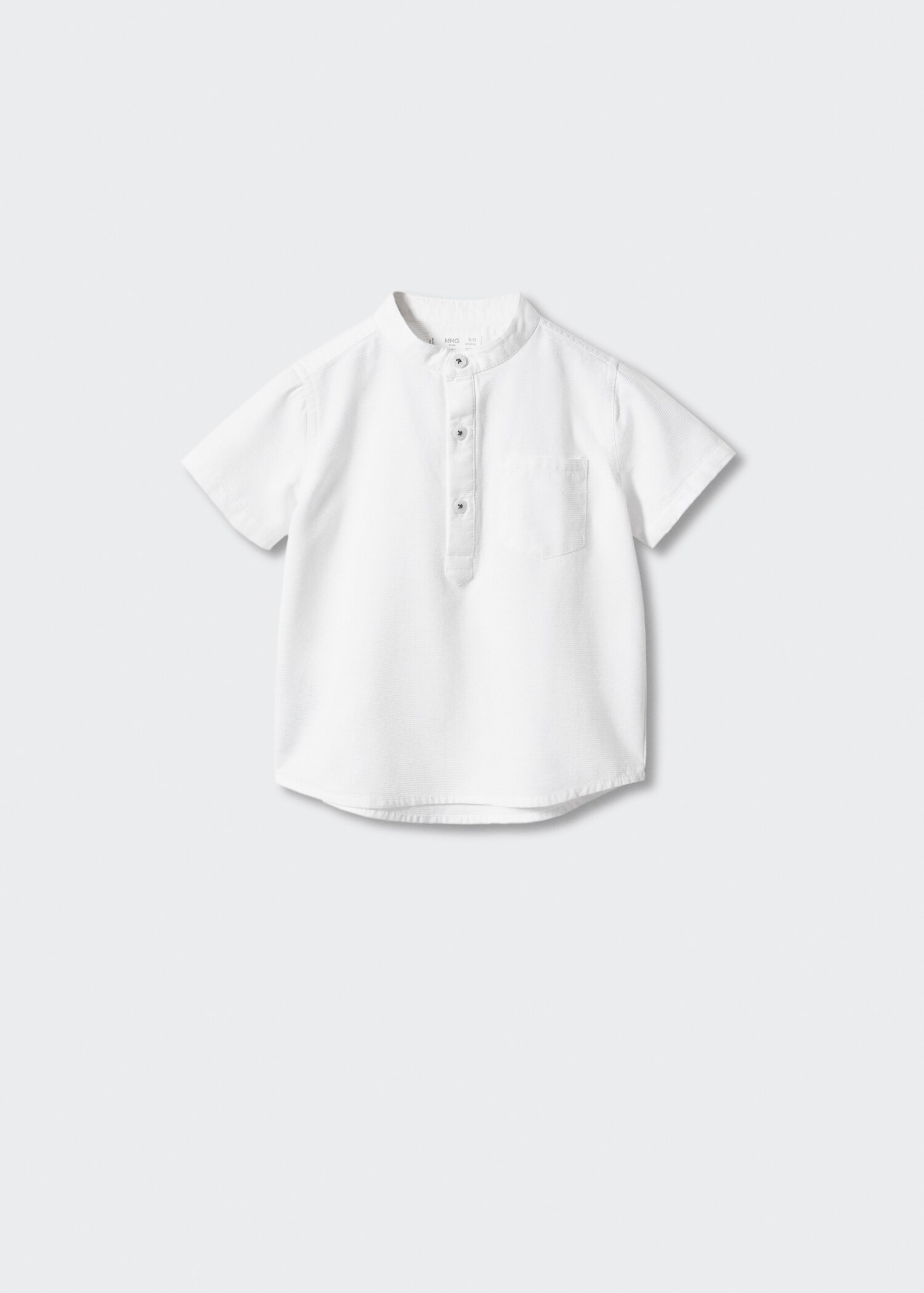 Chemise col mao - Article sans modèle