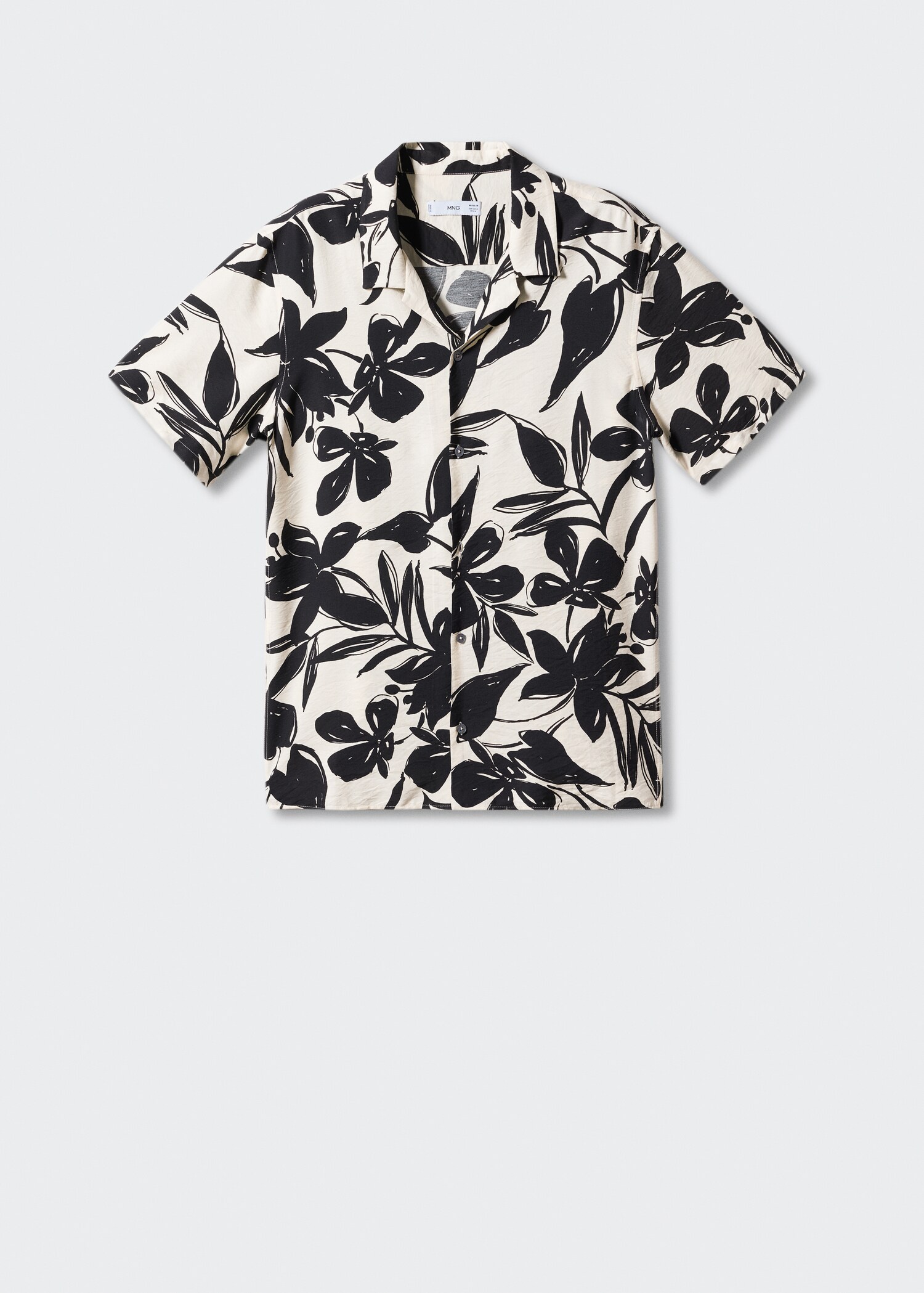 Printed short-sleeved shirt - Article without model
