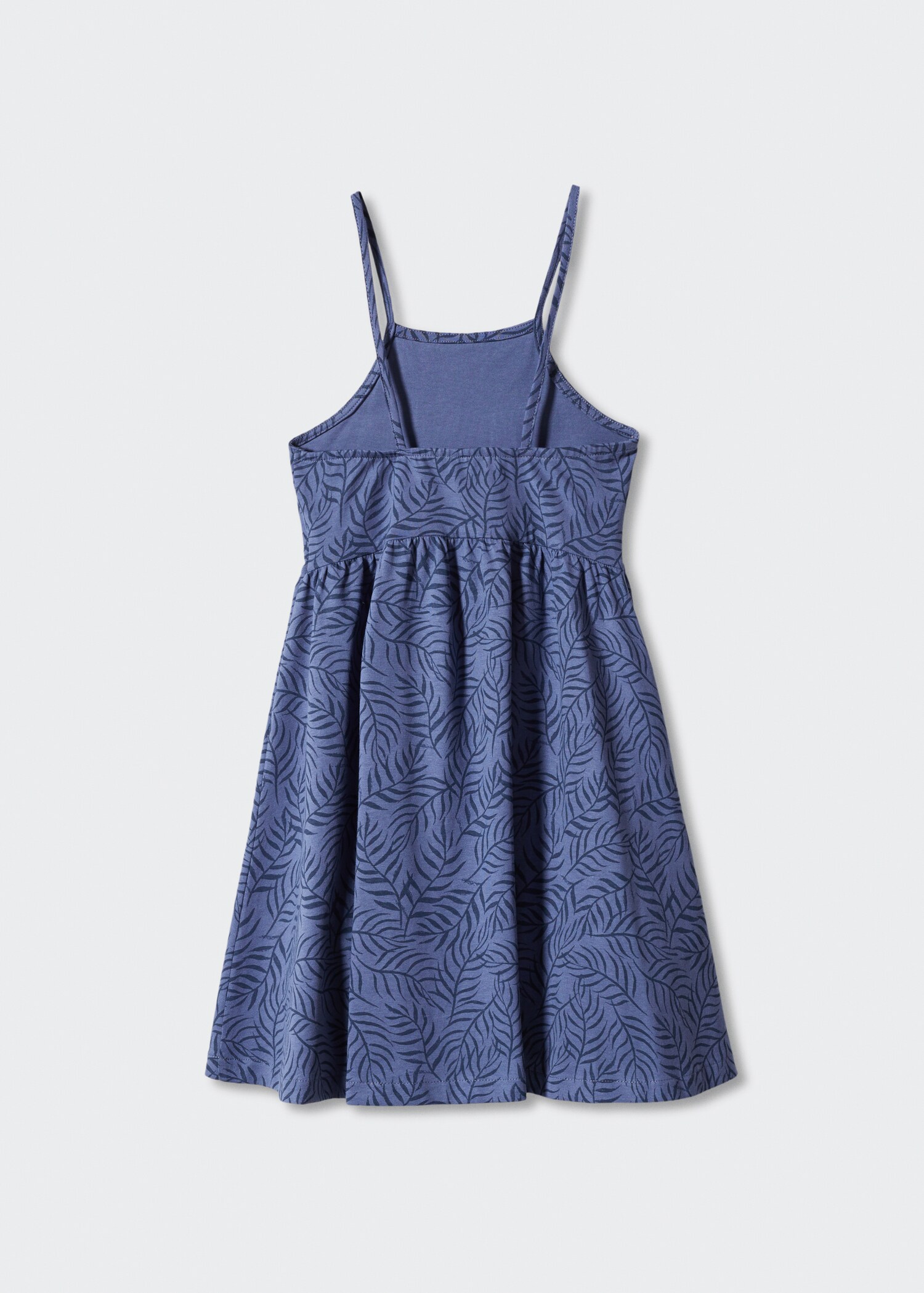 Printed cotton dress - Reverse of the article