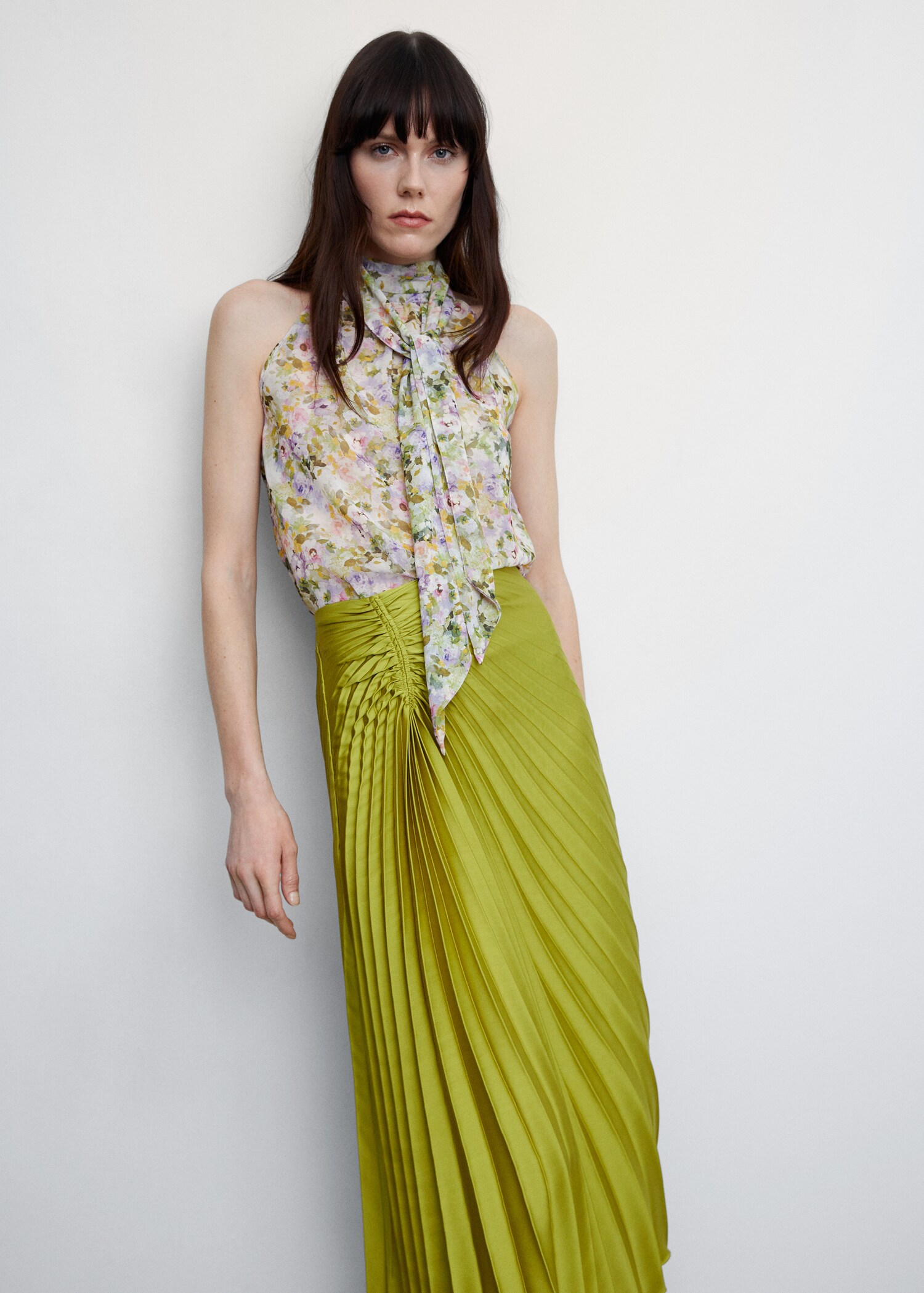 Blusa lazo cuello halter - Detalle del artículo 2