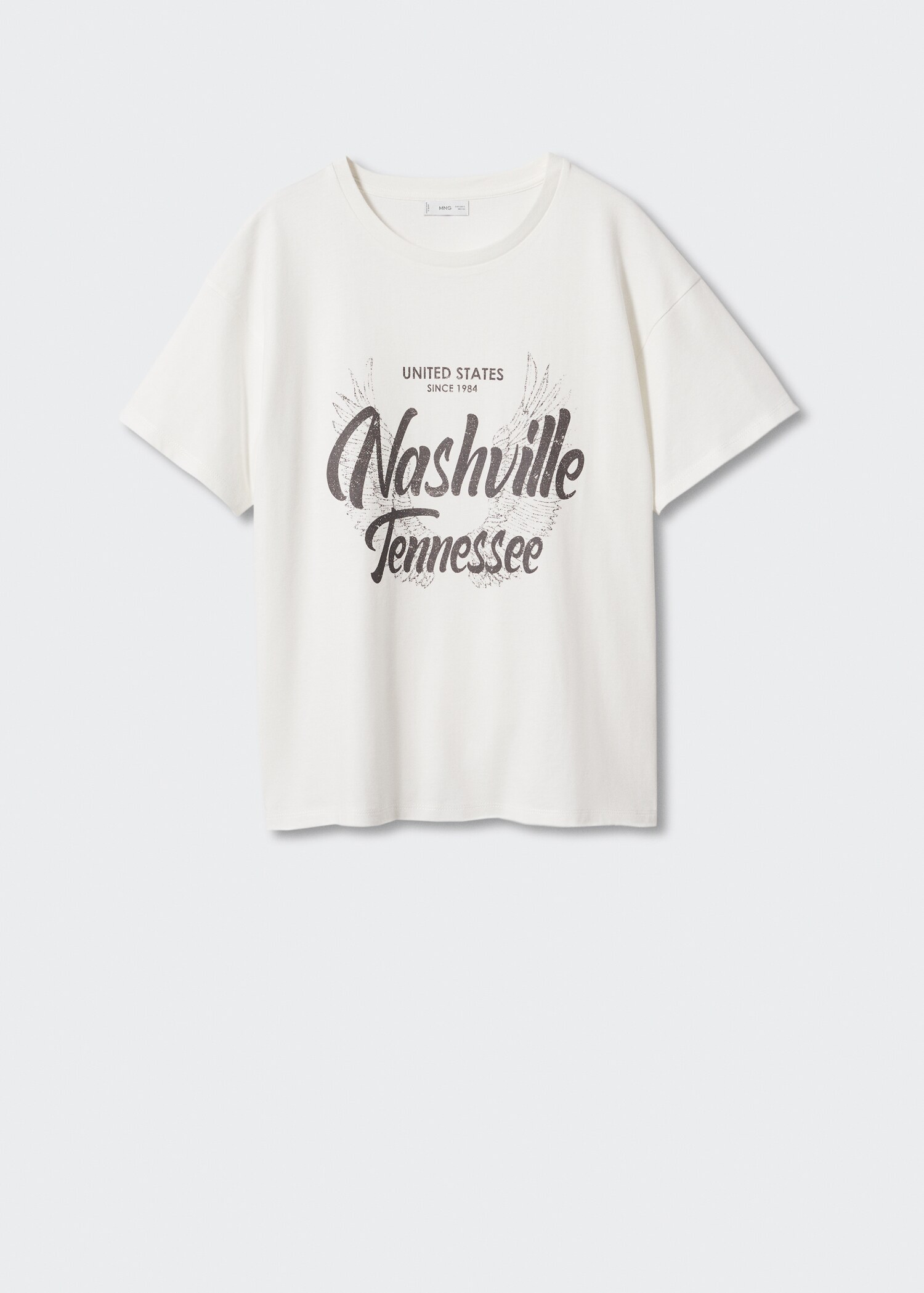 Short-sleeved printed t-shirt - Товар без моделі
