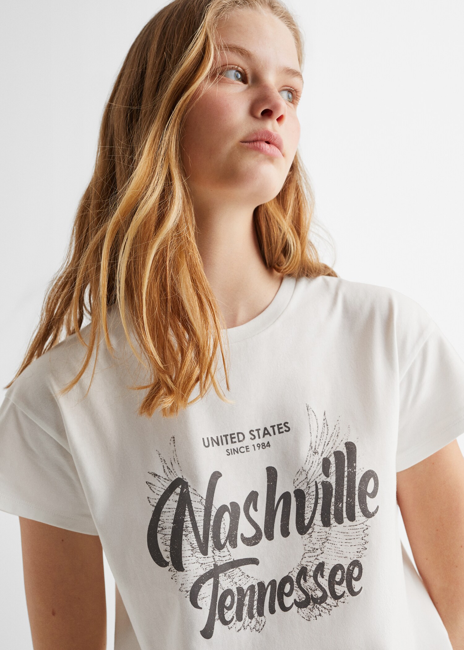 Short-sleeved printed t-shirt - Детальніше про товар 1