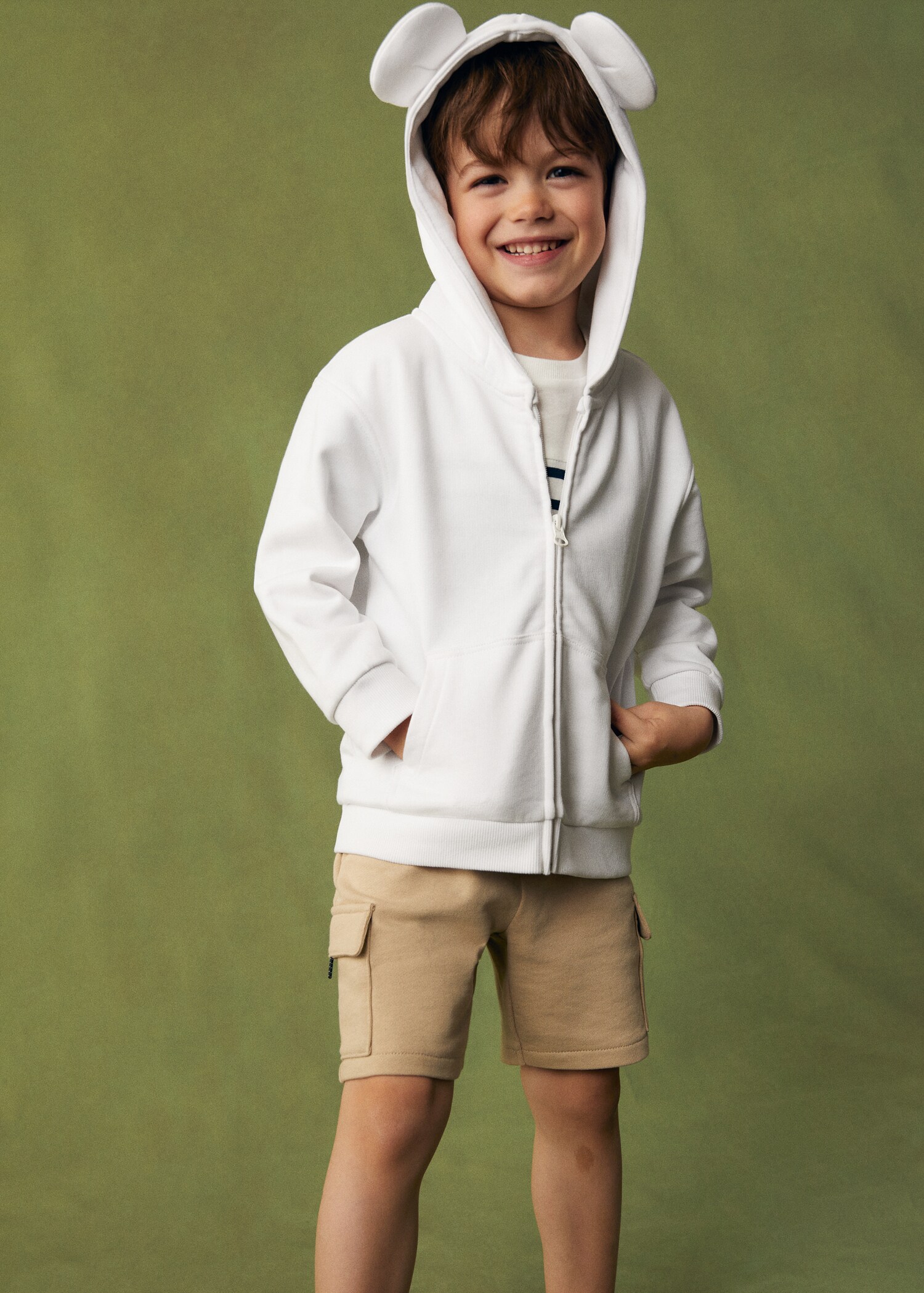 Zipped hoodie - Medium plane