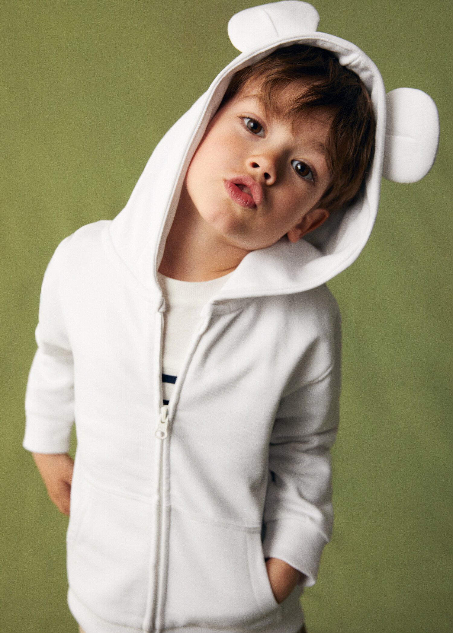 Zipped hoodie - Details of the article 1