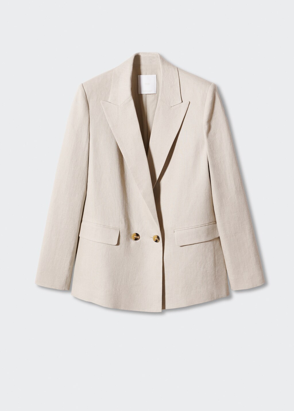 Beige blazer mango hot sale