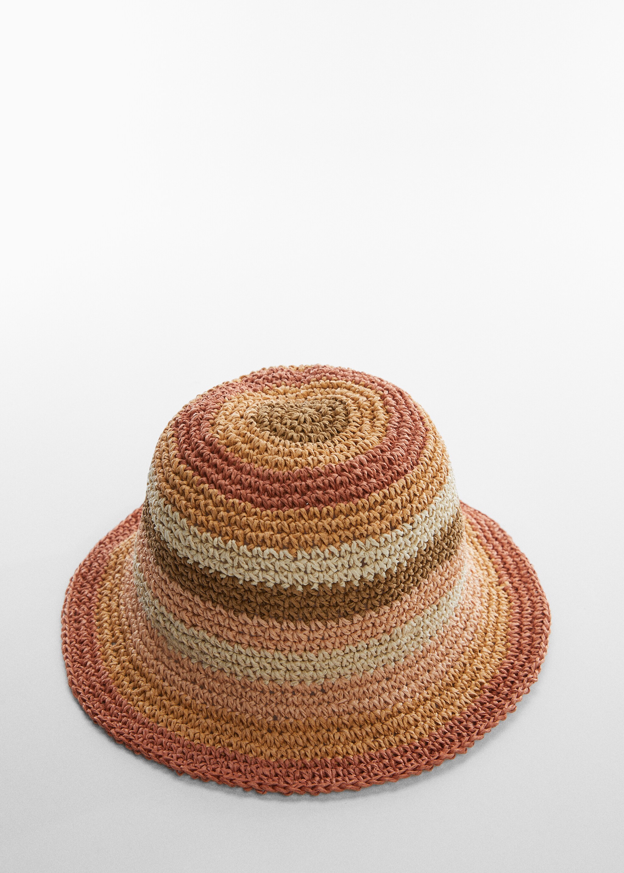 Multi-coloured bucket hat - Medium plane