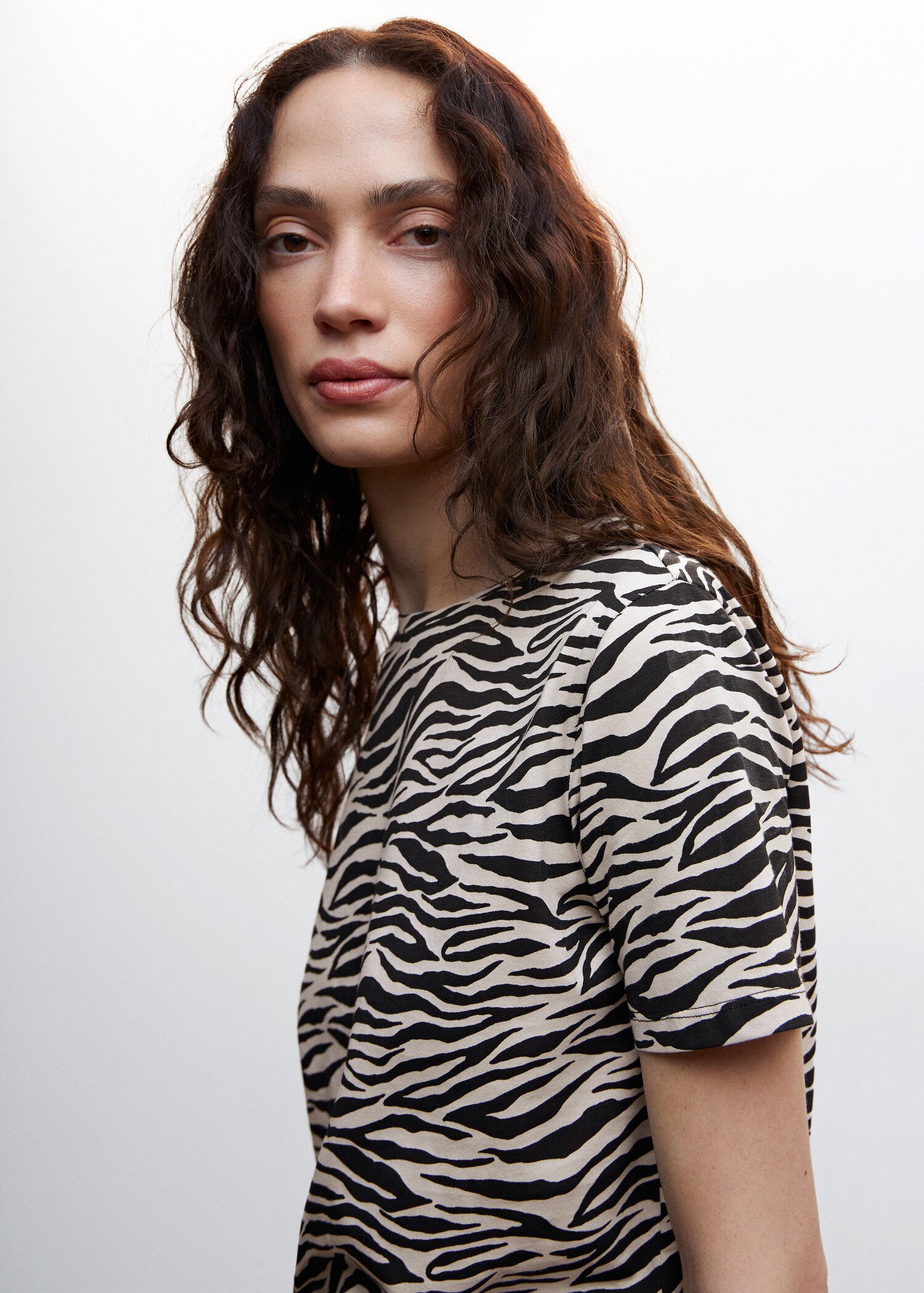 Animal print t-shirt - Details of the article 1