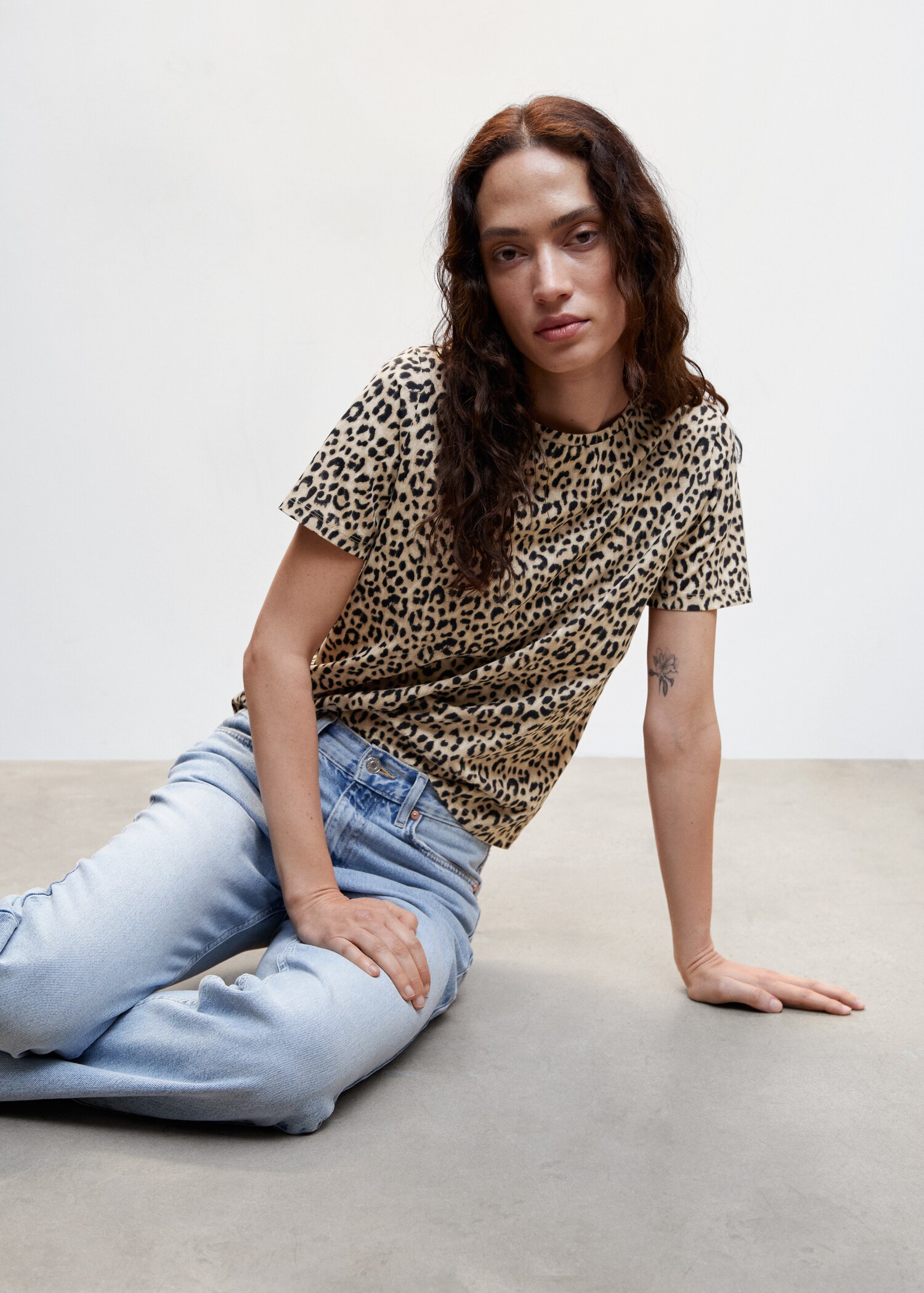 Animal print t-shirt - Details of the article 2