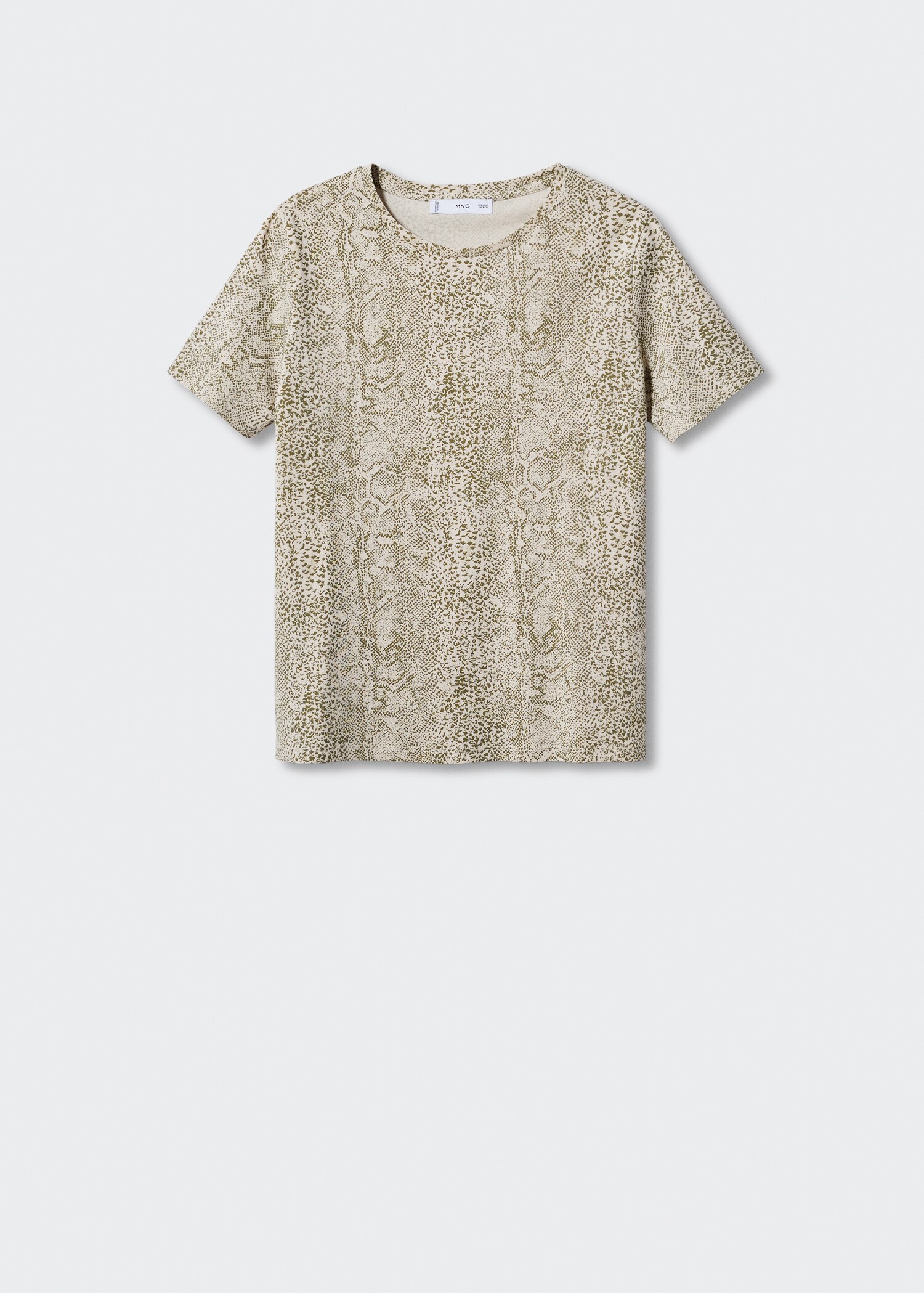 T-shirt com estampado animal - Artigo sem modelo