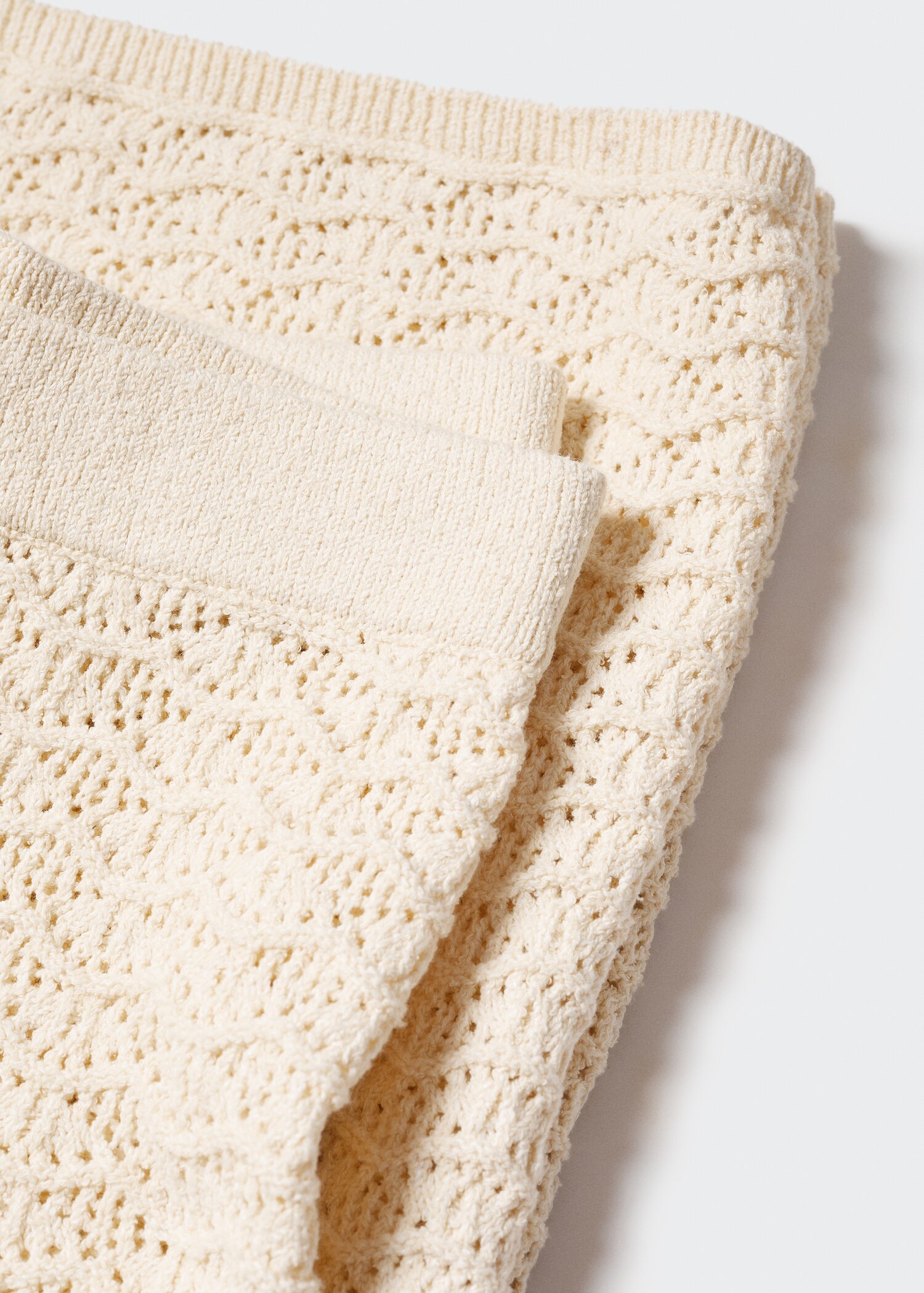 Knitted palazzo trousers - Details of the article 8