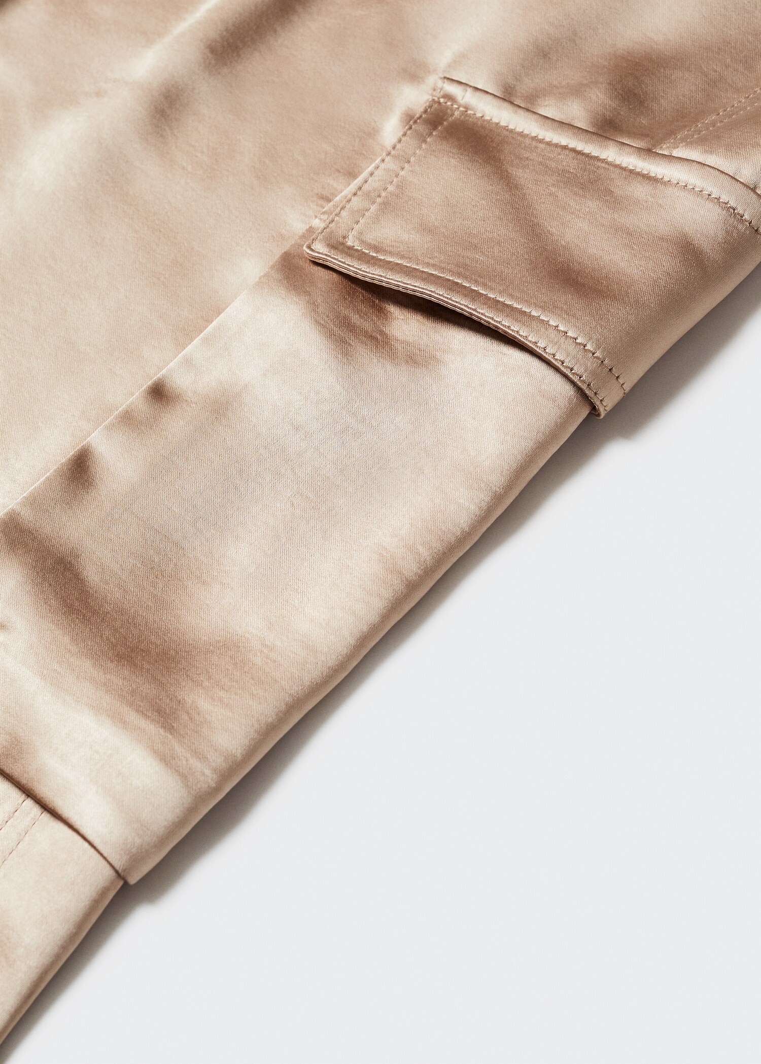 Pantalón cargo satinado - Detalle del artículo 8