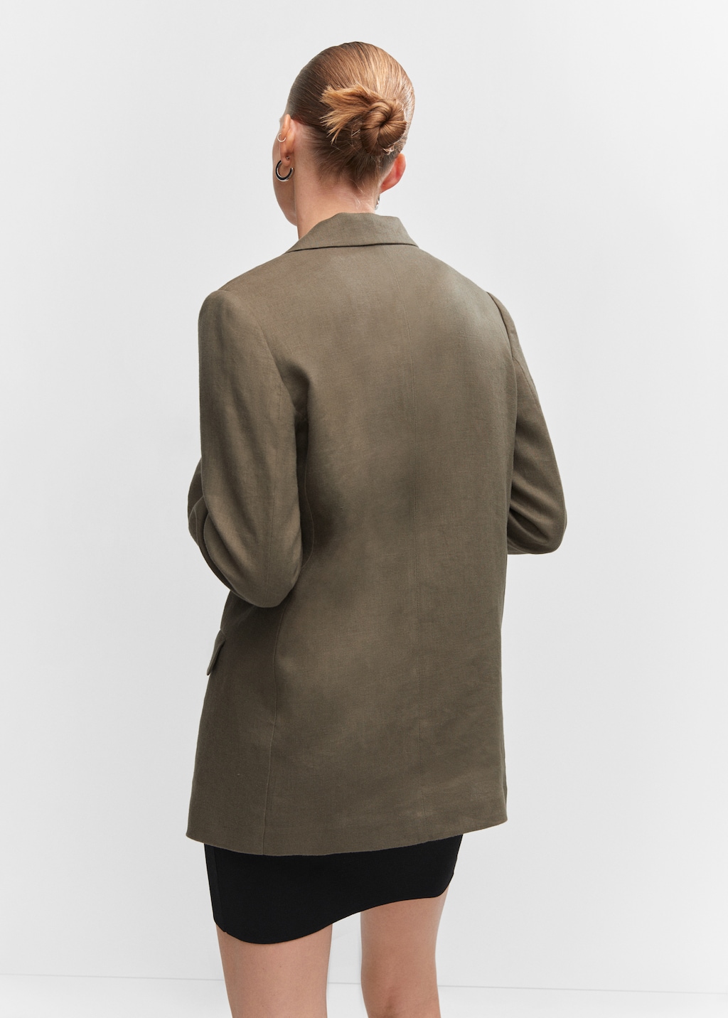 Veste lin mango hotsell
