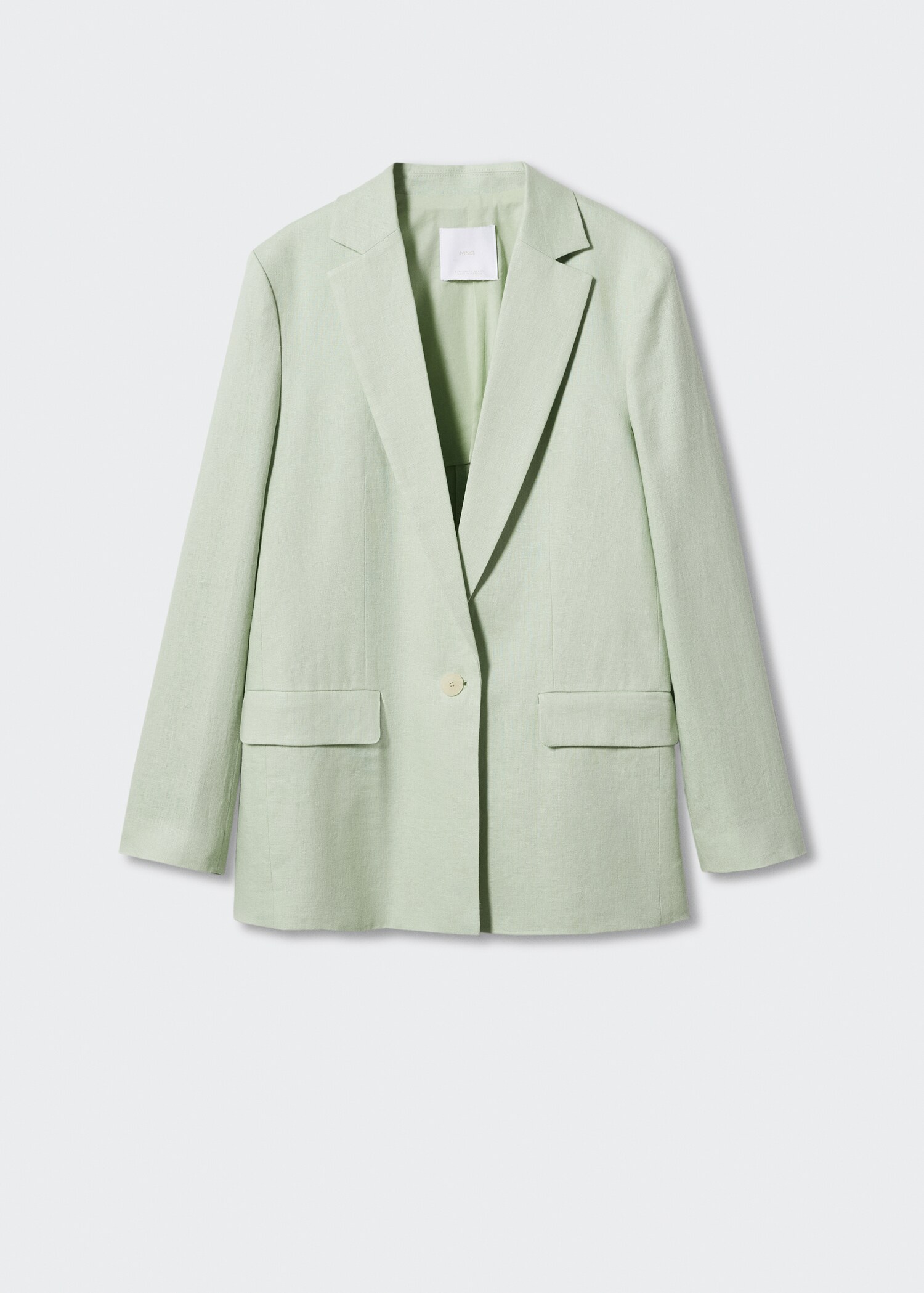 Linen oversized jacket  - Article without model
