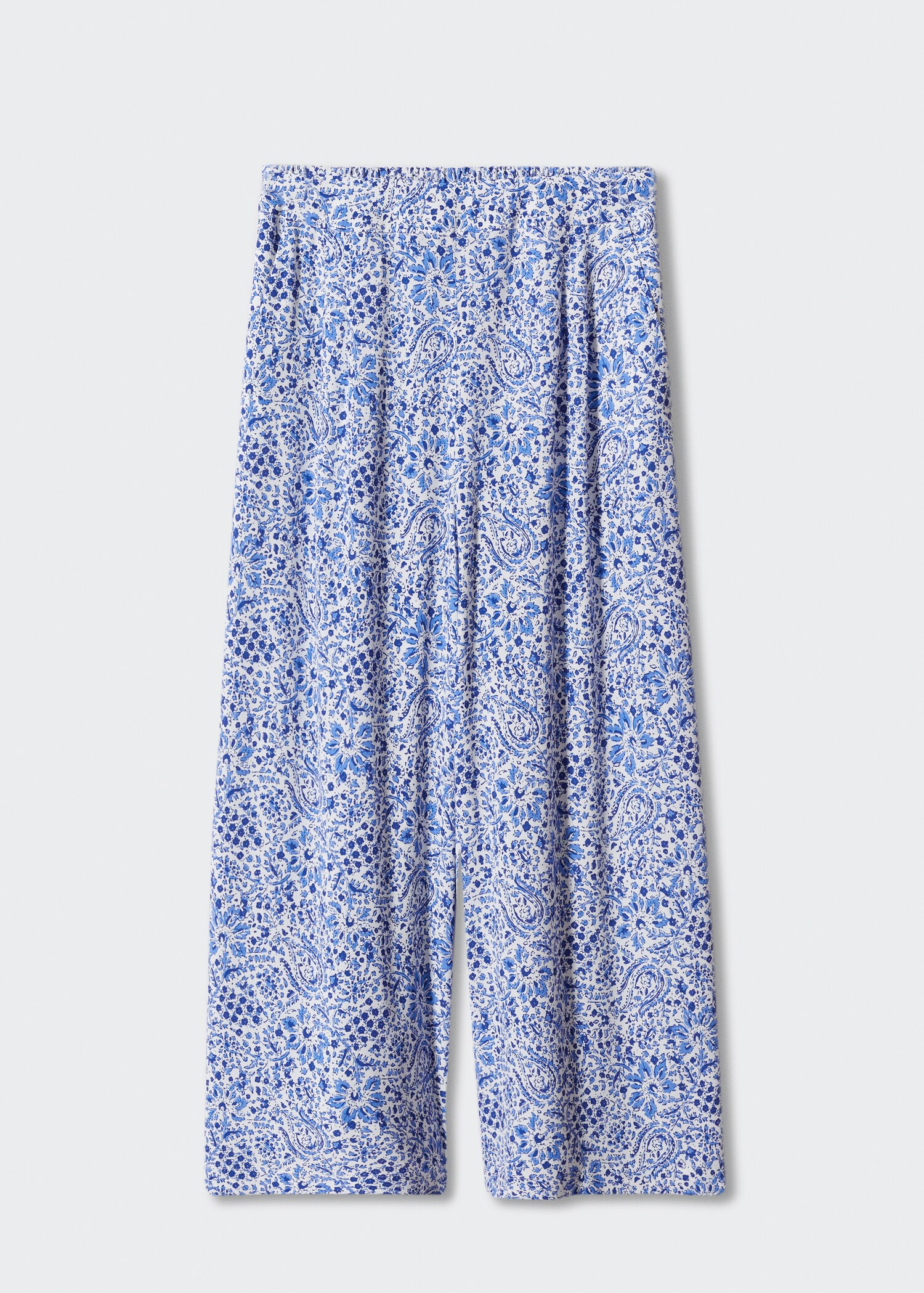 Floral print culotte trousers - Article without model