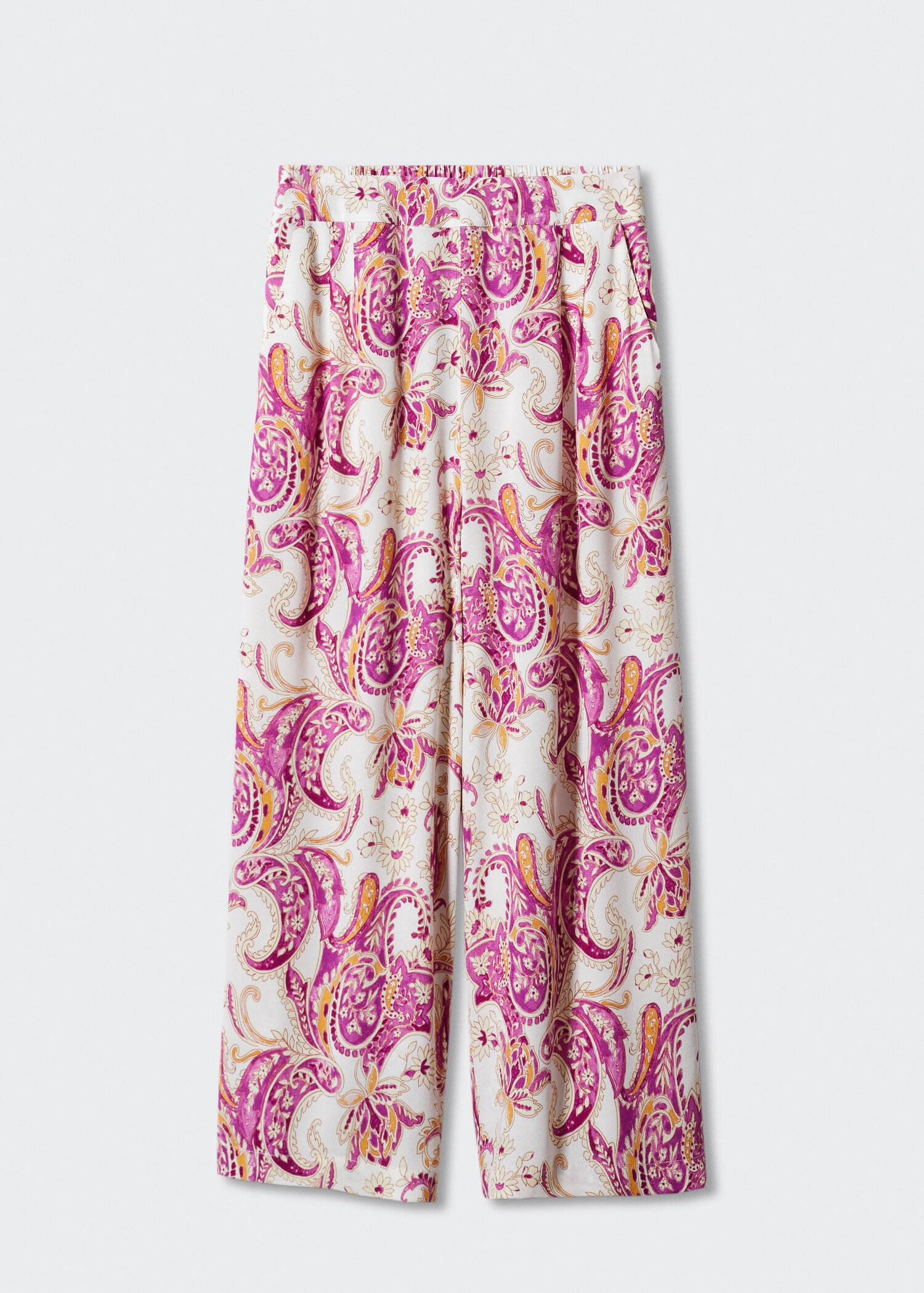 Floral print culotte trousers - Article without model