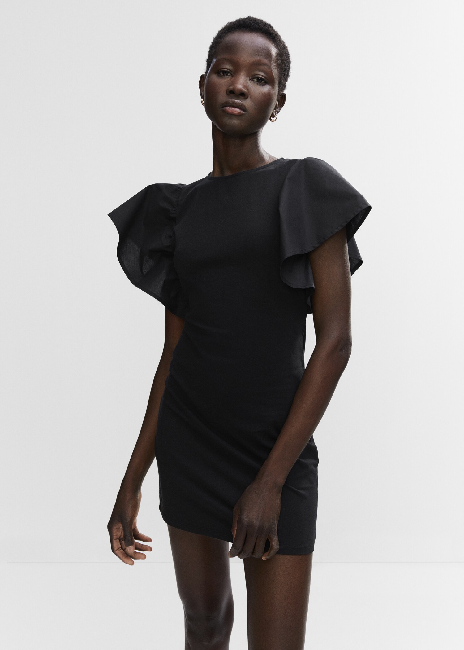Sleeve detail dress - Medium plane