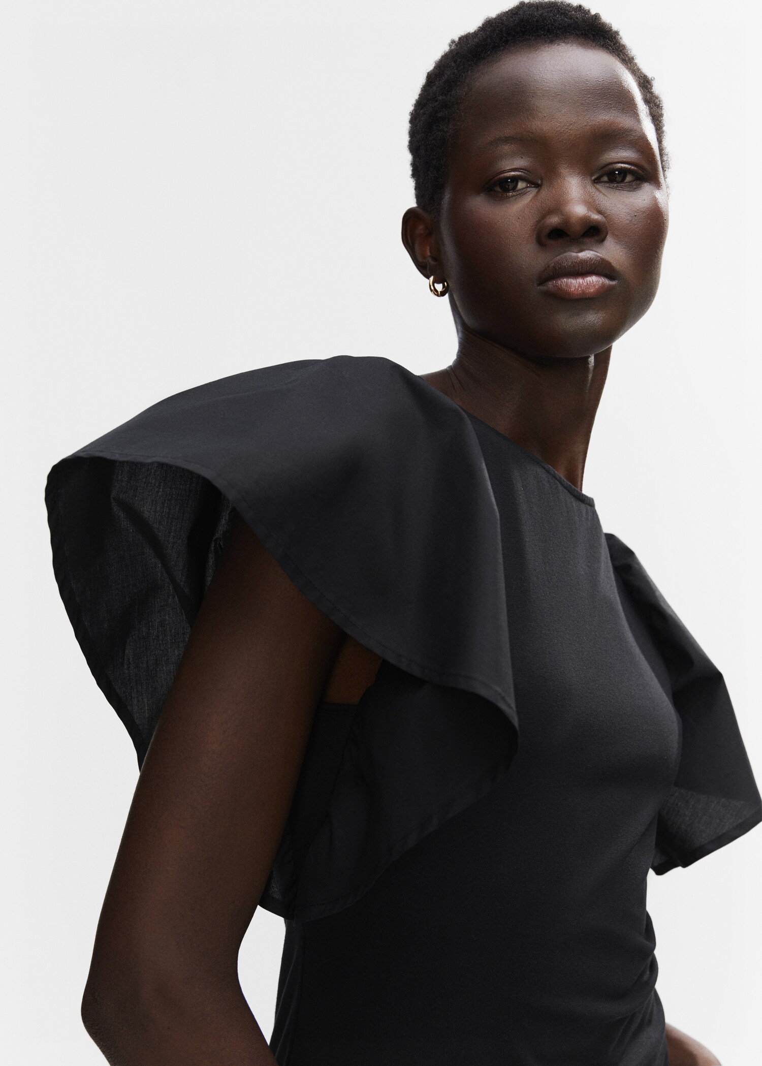 Sleeve detail dress - Details of the article 1
