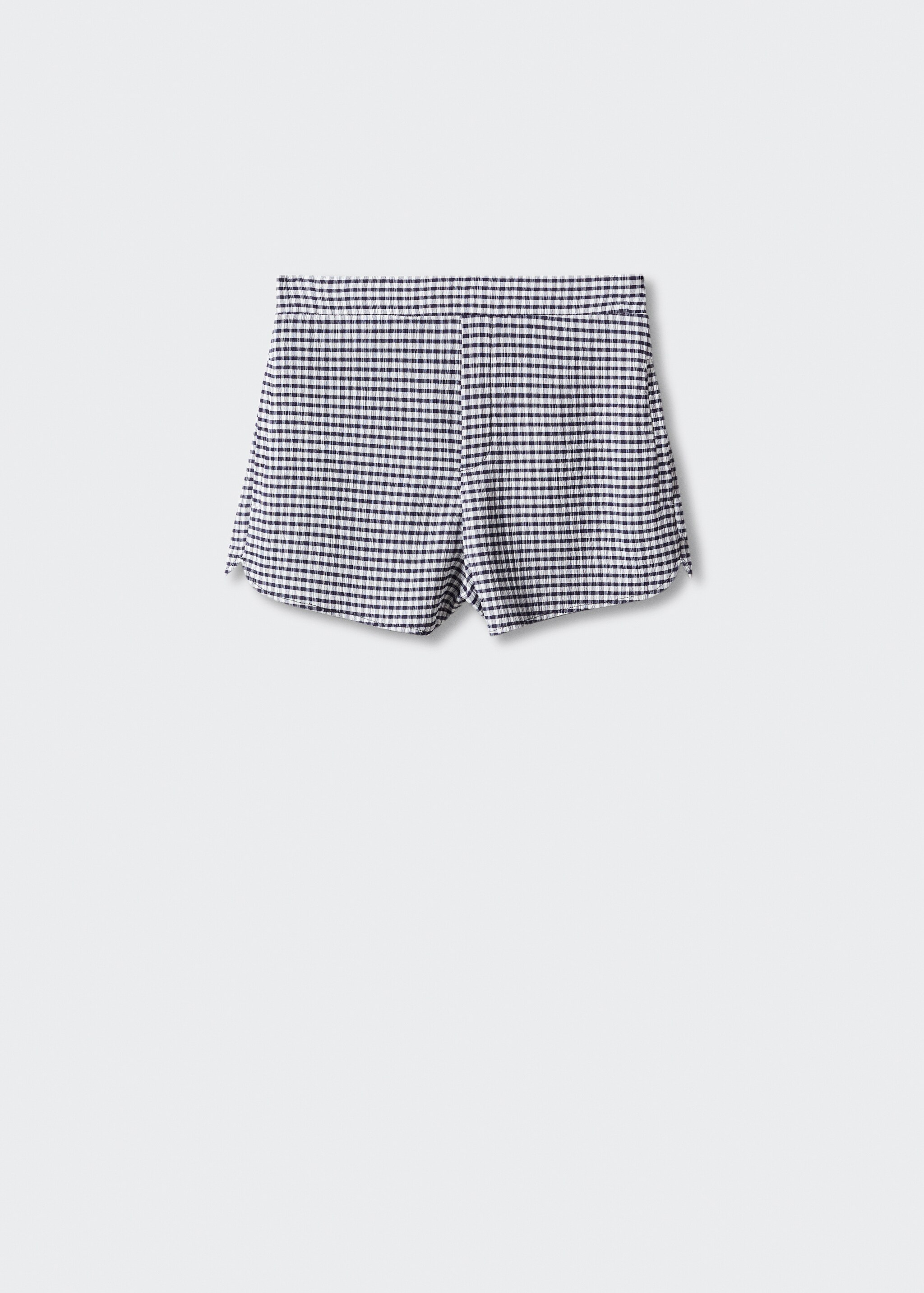 Gingham shorts - Article without model