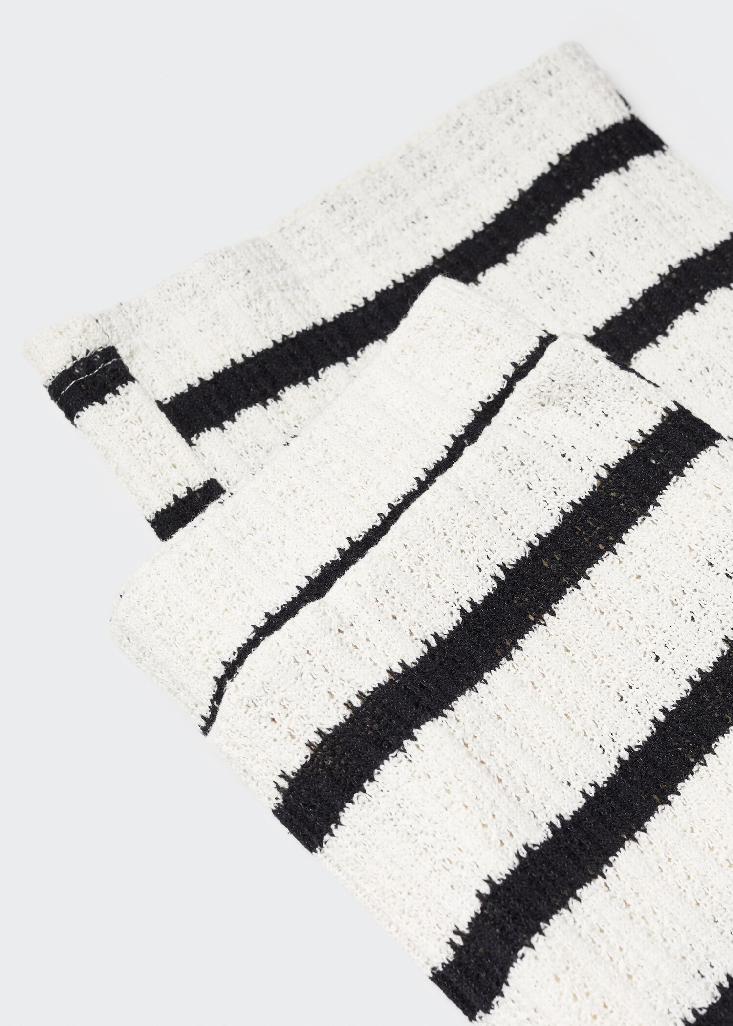 Striped knit trousers - Details of the article 8