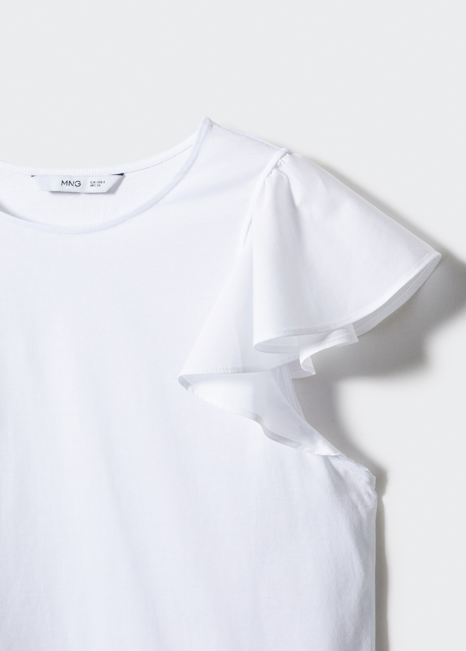 Tricou mâneci cu volan - Detaliu al articolului 8