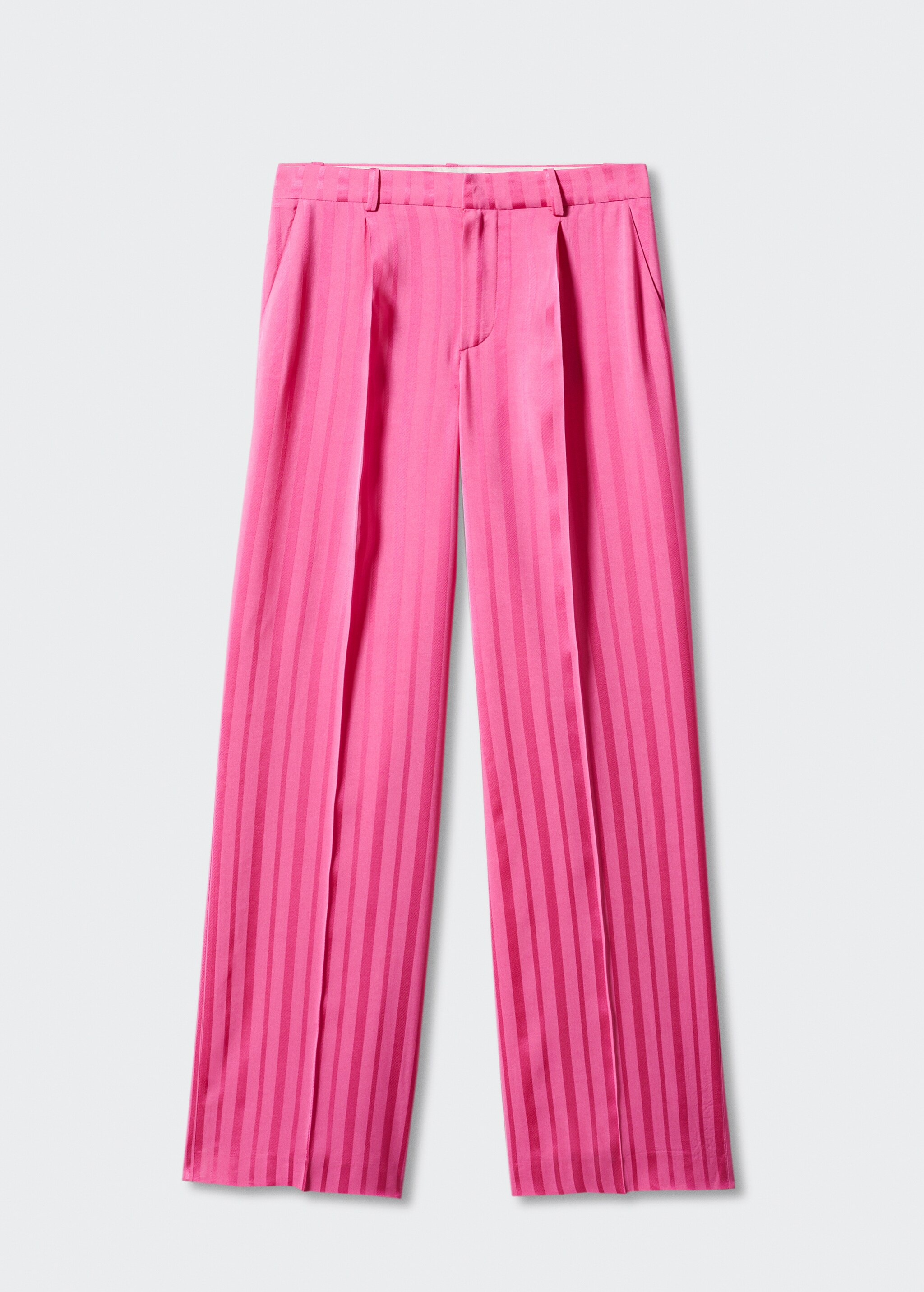 Pants with satin stripe detail - Article without model