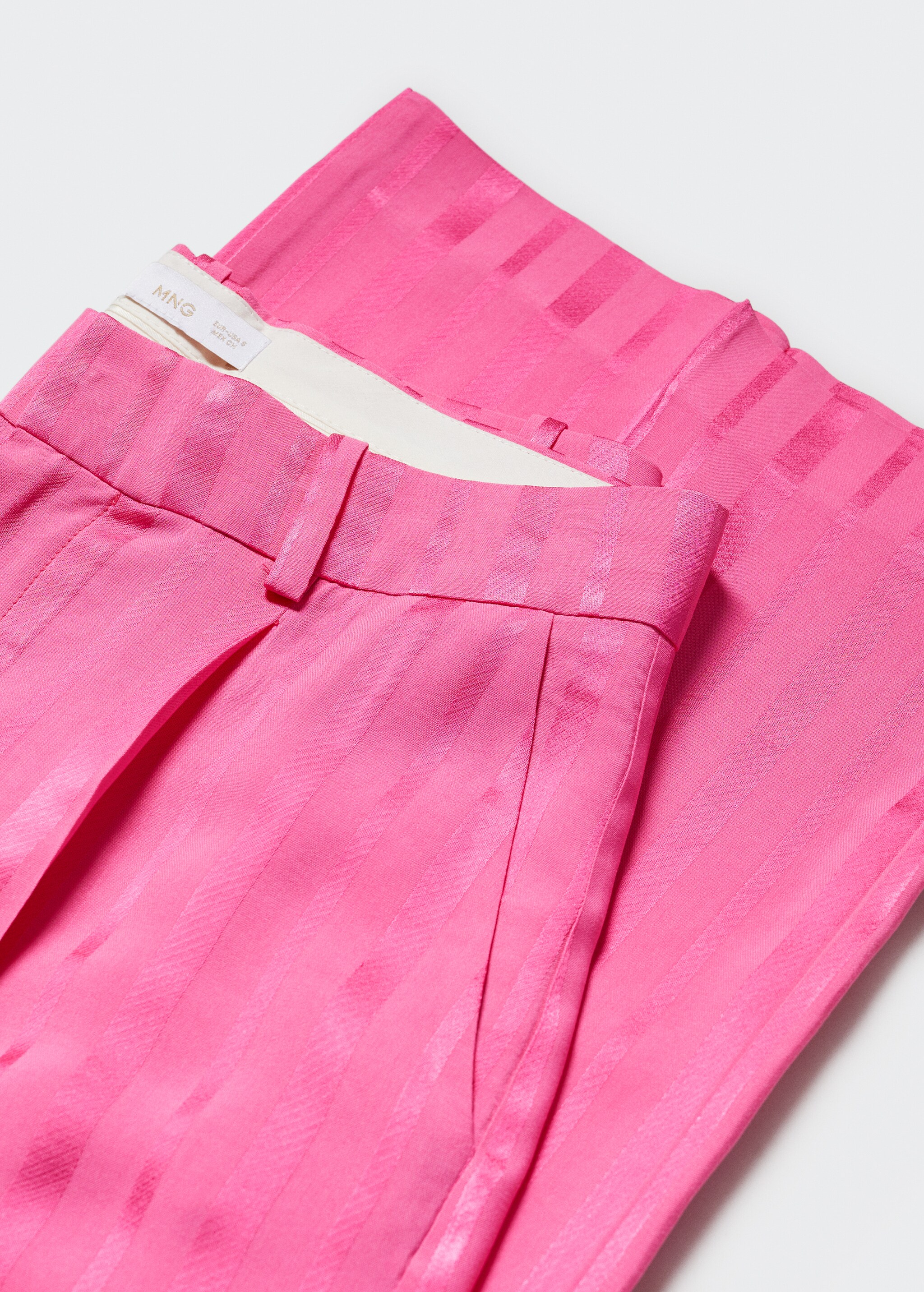 Pants with satin stripe detail - Details of the article 8