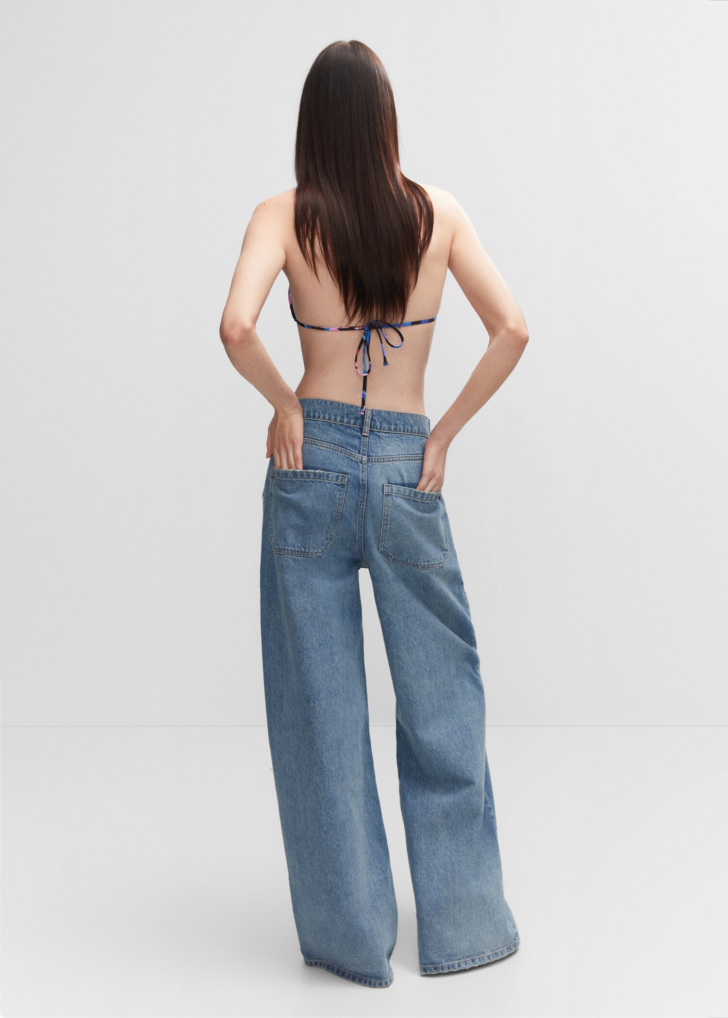 Jean wideleg loose taille basse - Verso de l’article