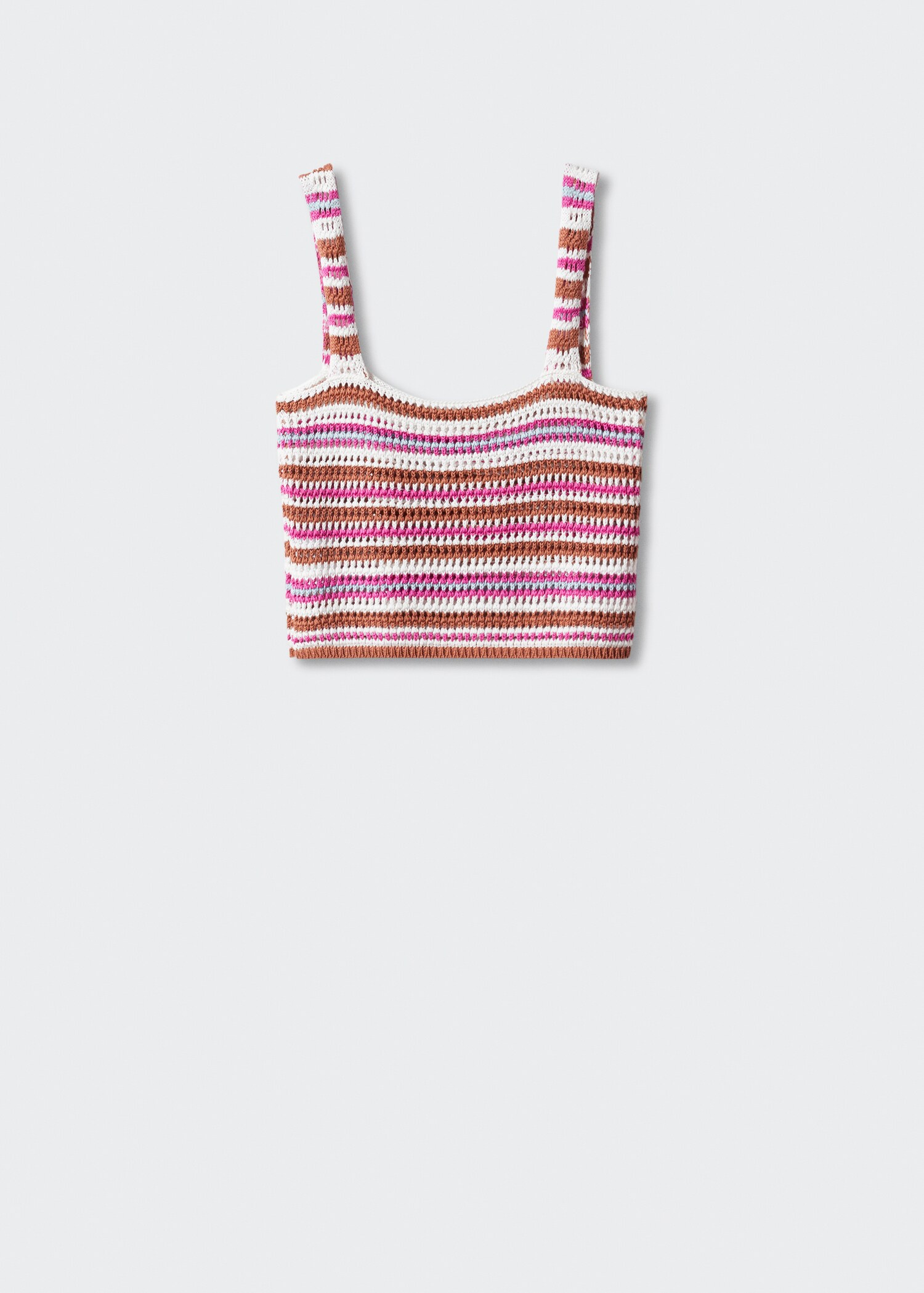 Crop top crochet - Article sans modèle