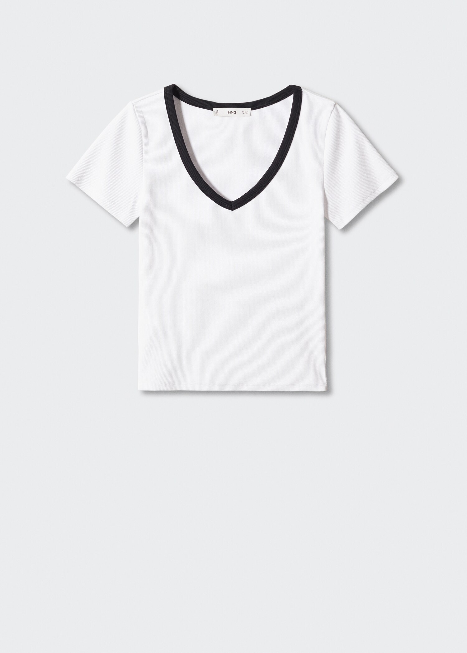 Contrast collar shirt - Article without model