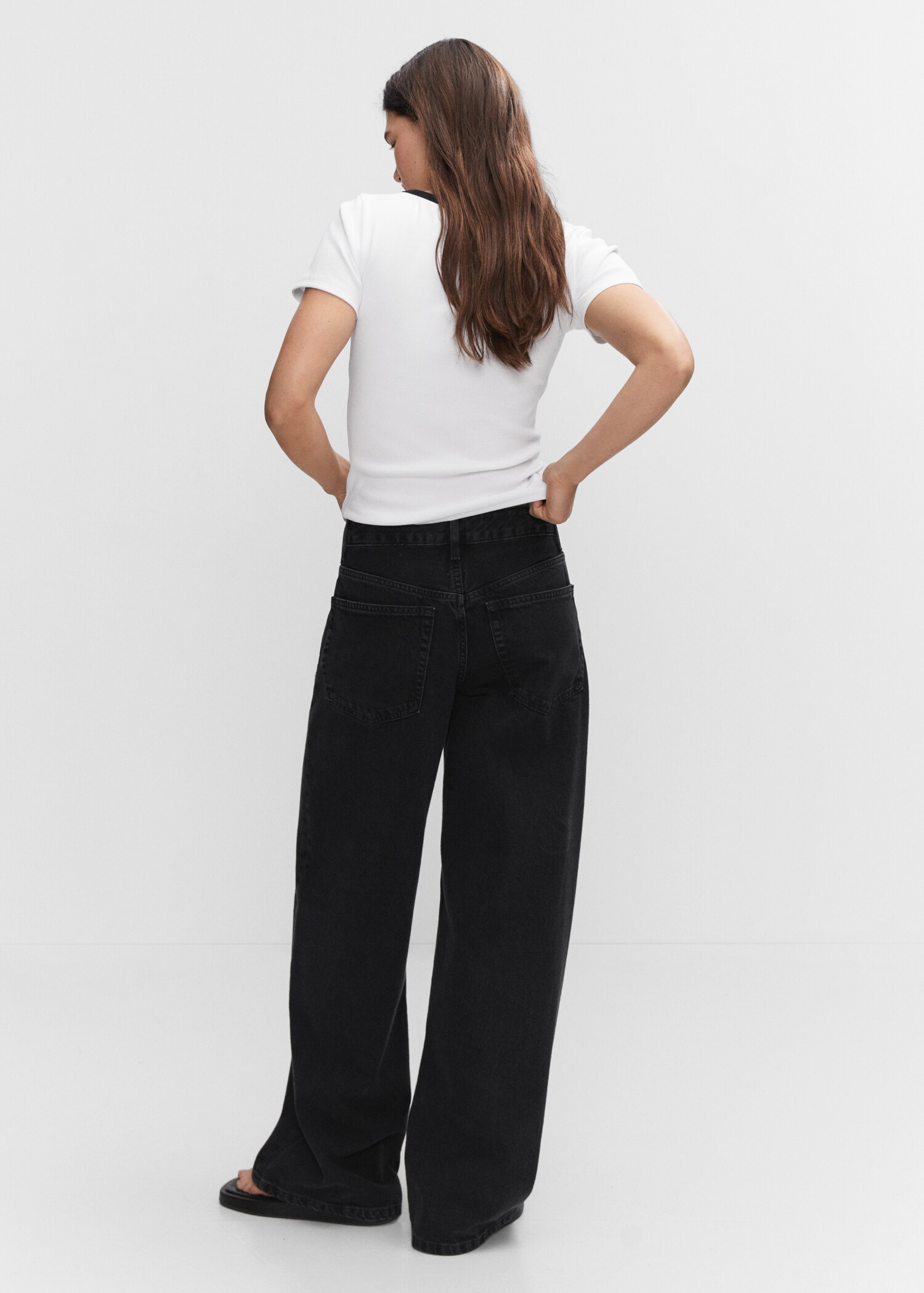 Contrast collar shirt - Reverse of the article