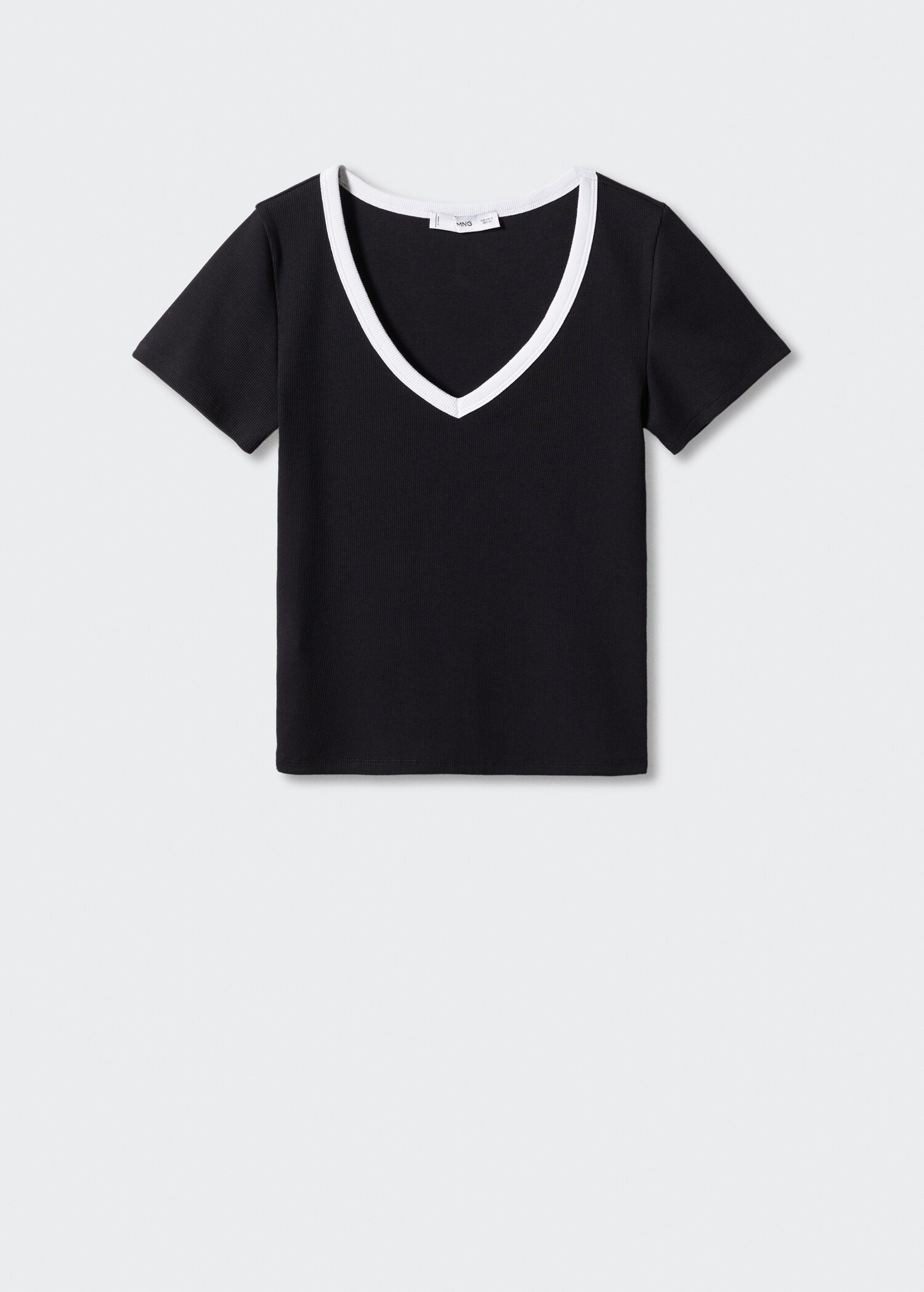 Contrast collar shirt - Article without model