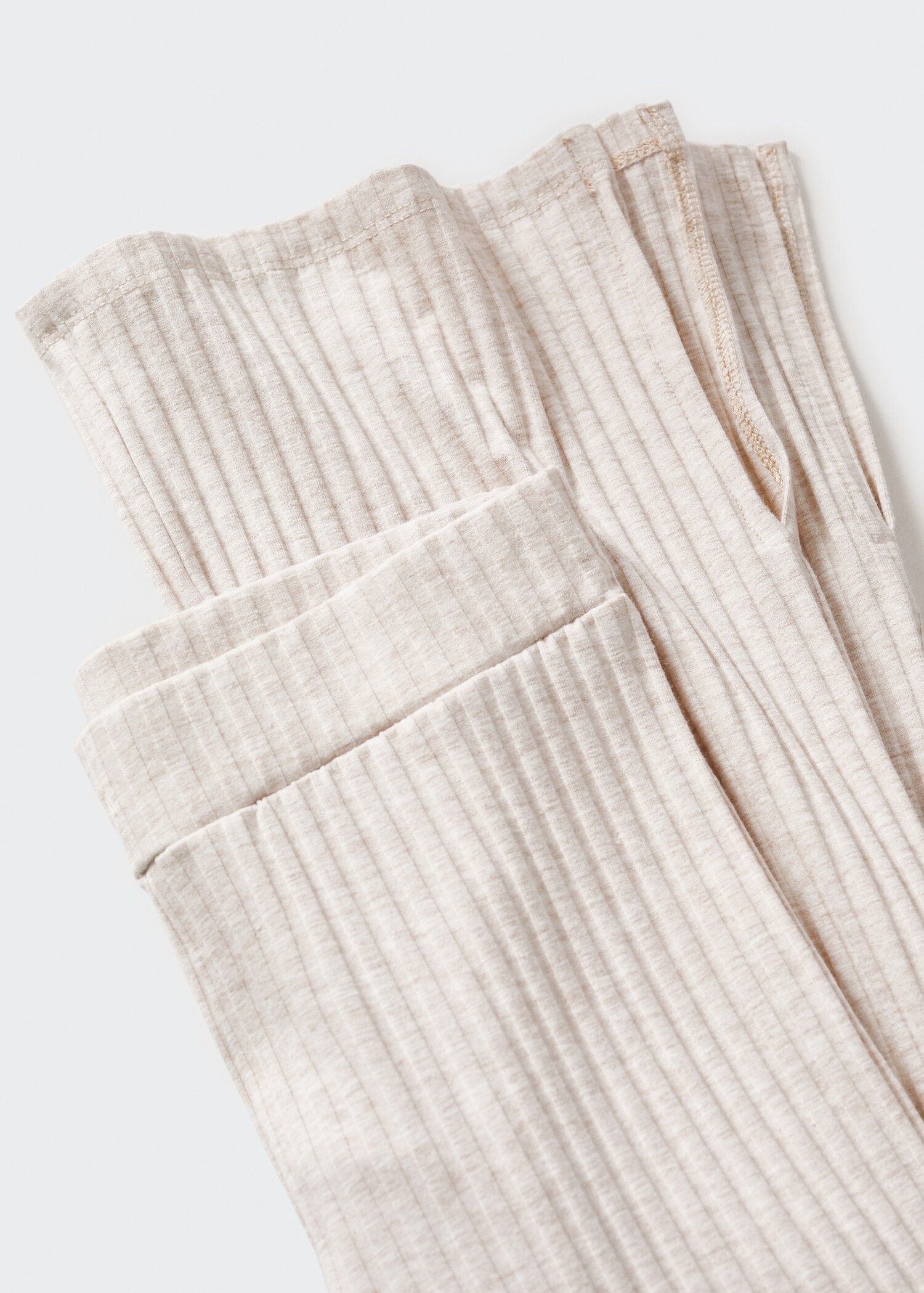 Stripe textured leggings - Details of the article 8